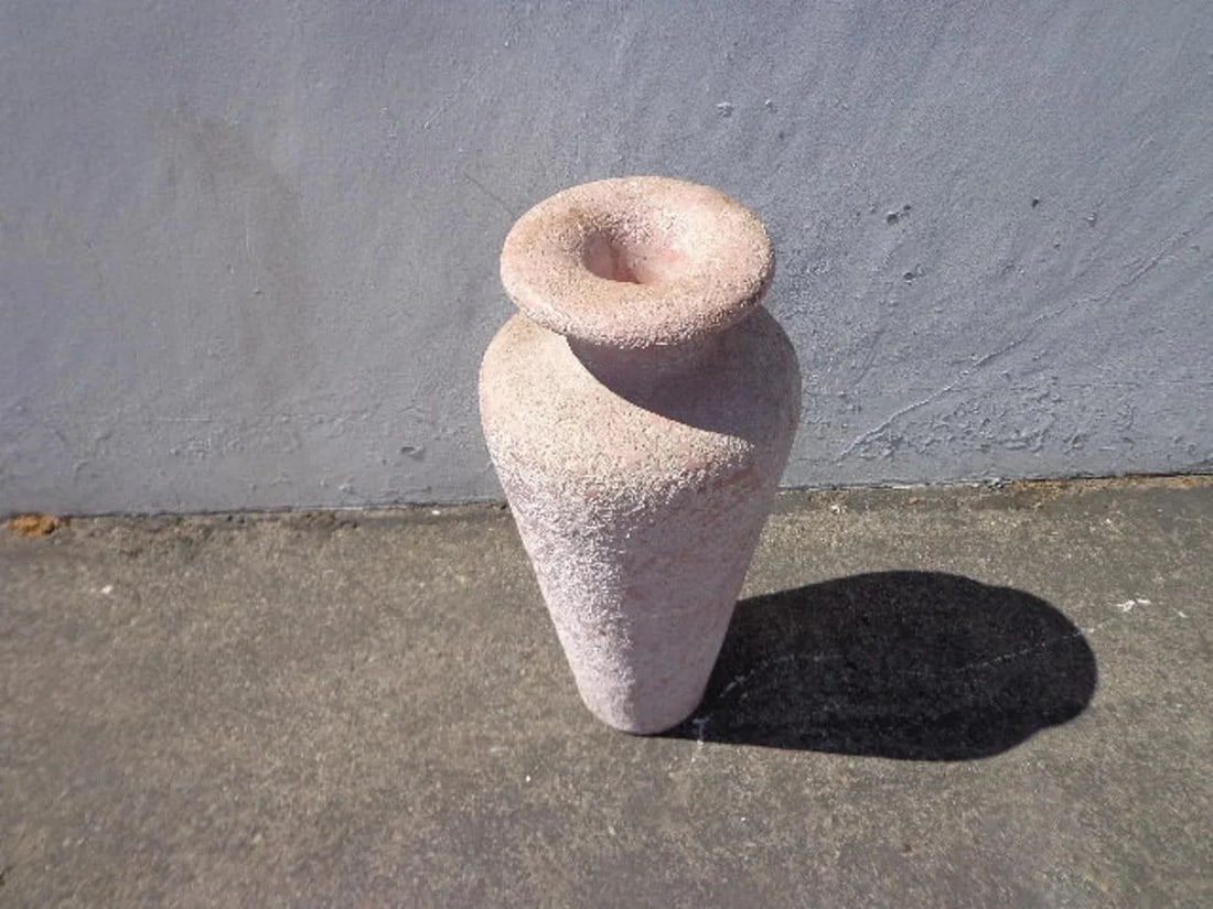 Bohemian 1990s Ceramic Vase Planter Mid Century Modern Flower Pot - 3