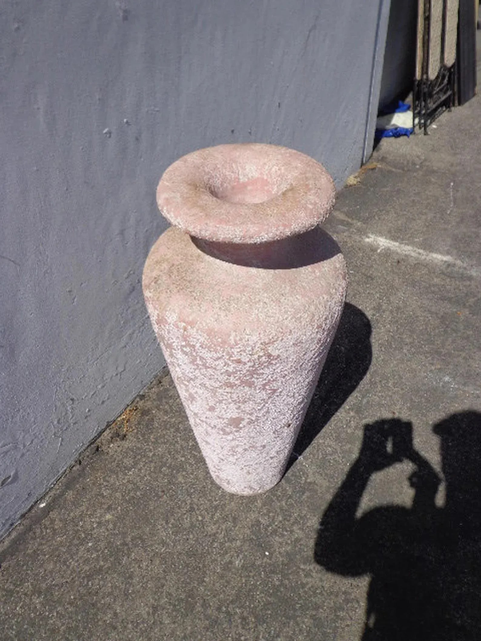 Bohemian 1990s Ceramic Vase Planter Mid Century Modern Flower Pot - 5