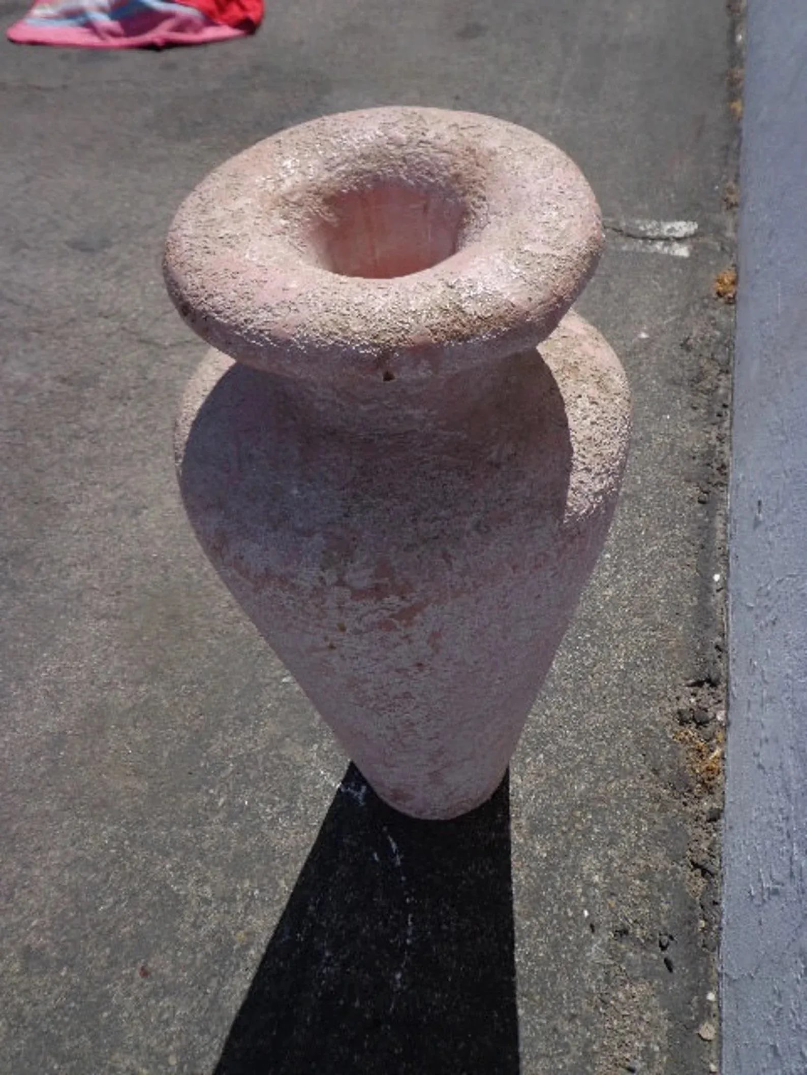 Bohemian 1990s Ceramic Vase Planter Mid Century Modern Flower Pot - 7