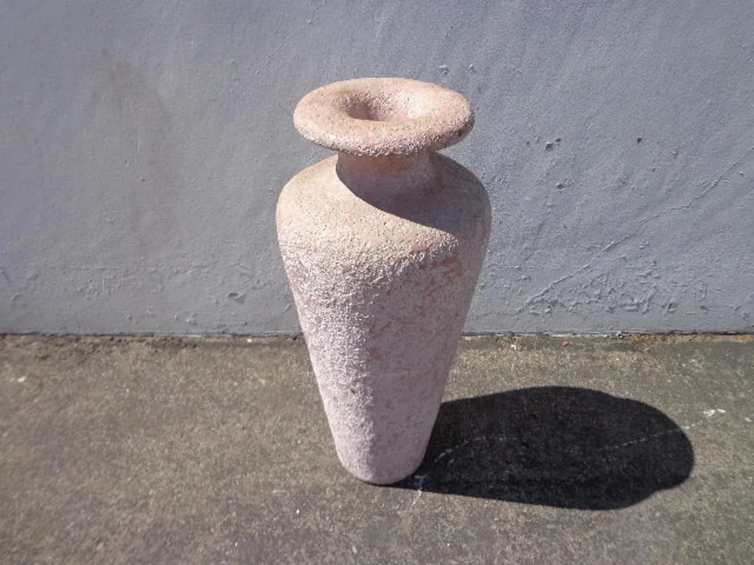 Bohemian 1990s Ceramic Vase Planter Mid Century Modern Flower Pot - 8