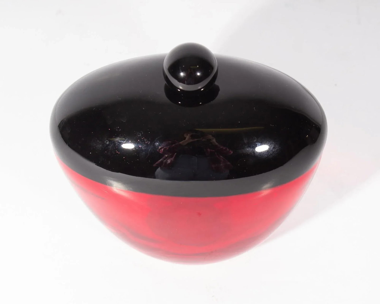 Salviati Italian Murano Art Glass Bottle - 7