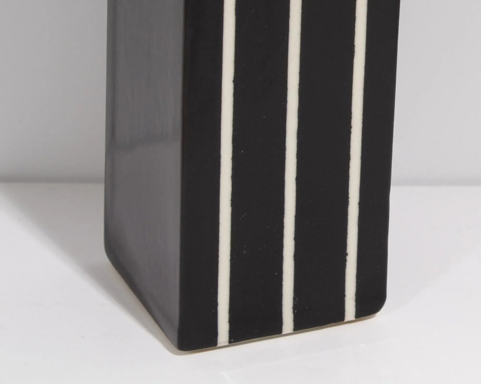 Michael Duvall Signed 1992 Postmodern Ceramic Vase - 8