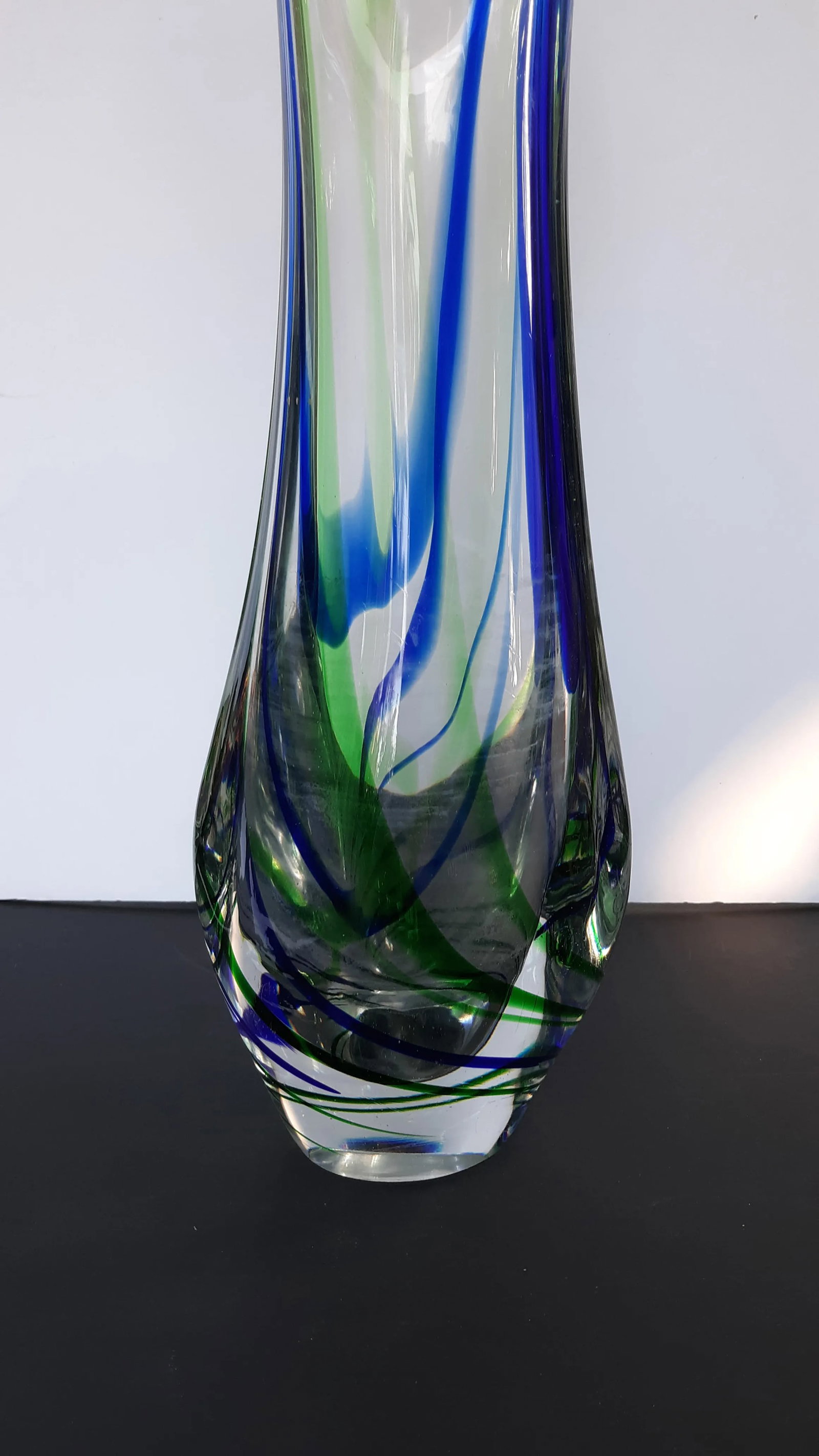 Vintage Max Verboeket Maastricht Art Glass Vase - 4