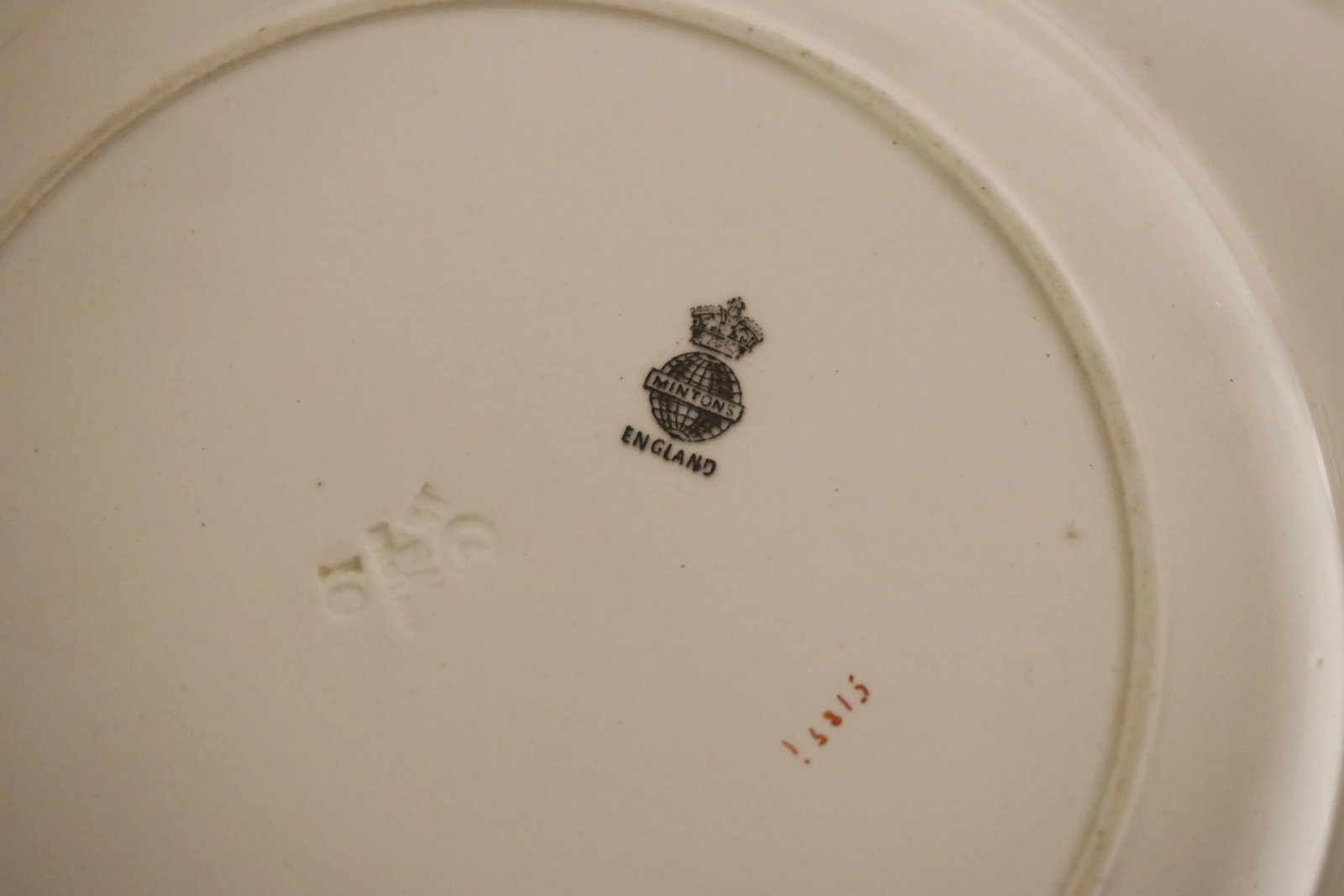 Pair of 19th C. Antique Minton Chinoiserie Ironstone "Indian Tree" Soup Plates - 3