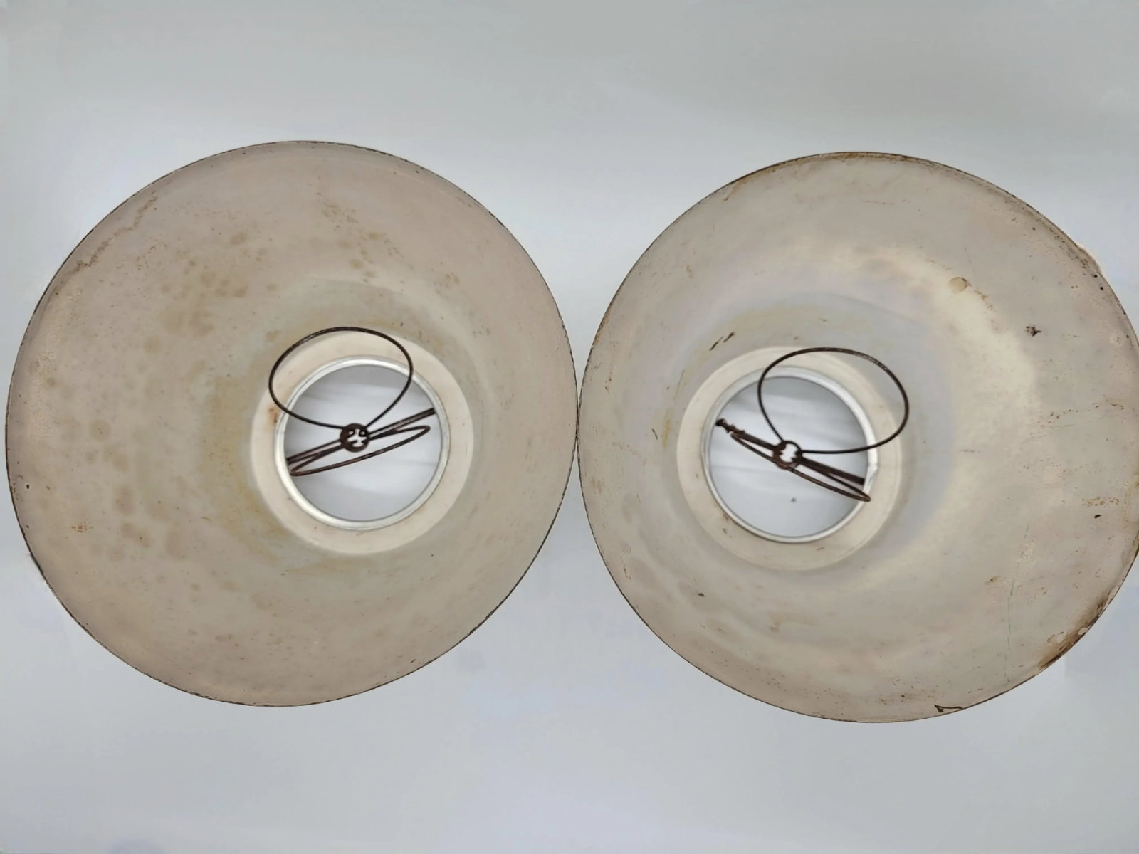 Vintage Toleware Chandelier Lamp Shades - Set of 5 - 12