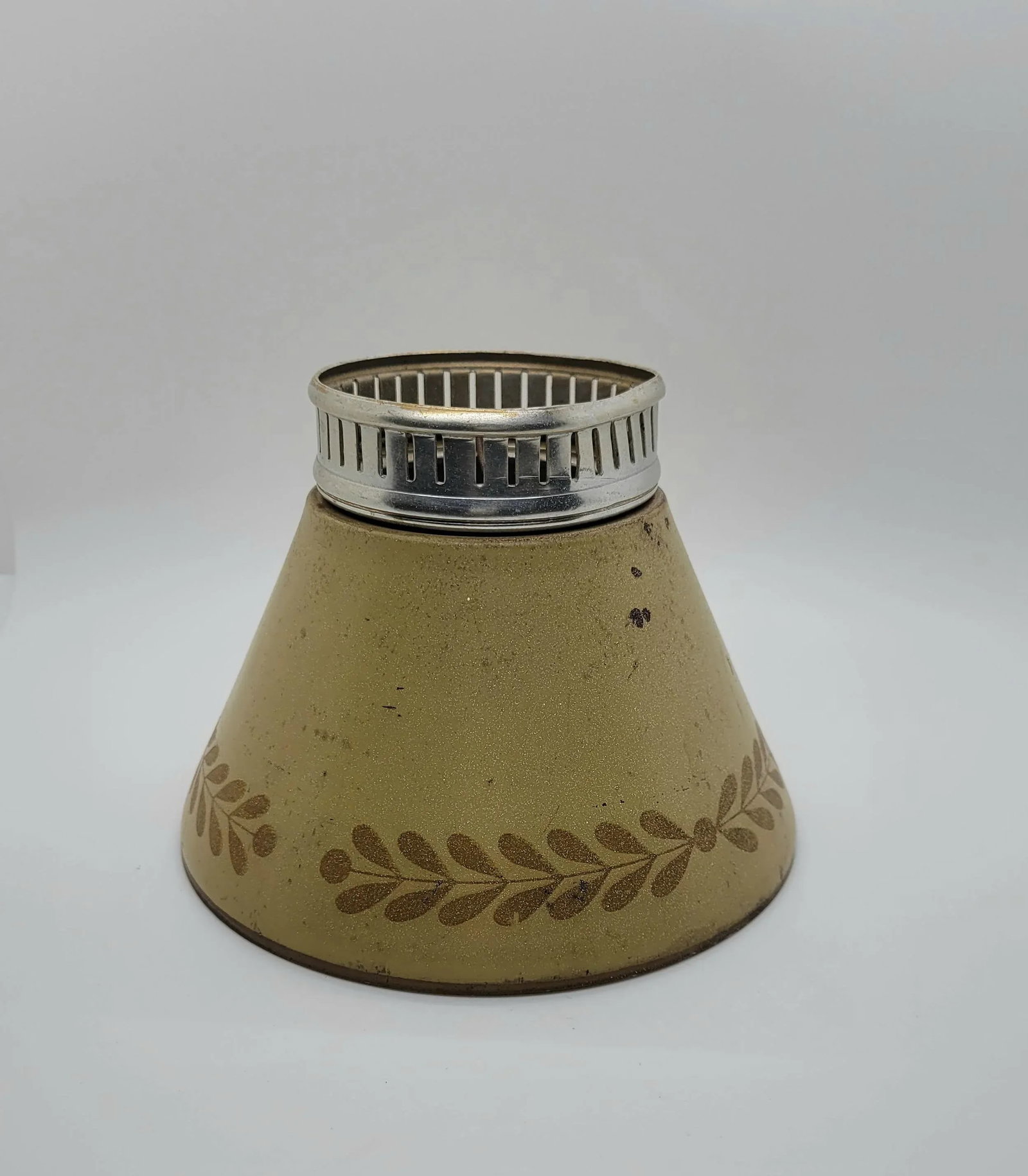 Vintage Toleware Chandelier Lamp Shades - Set of 5 - 15