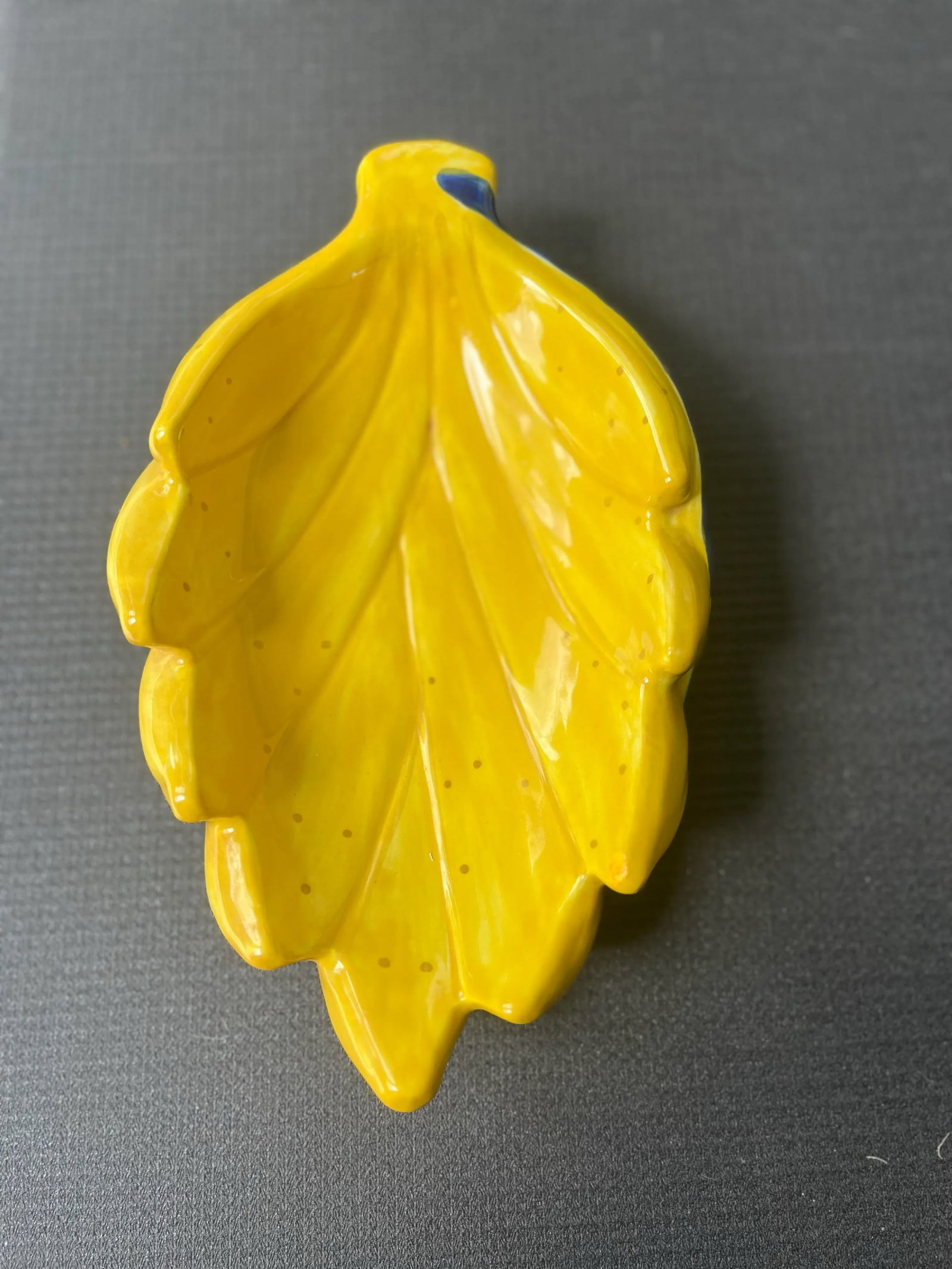 1980s Fitz and Floyd Banana Trinket Dish - 4