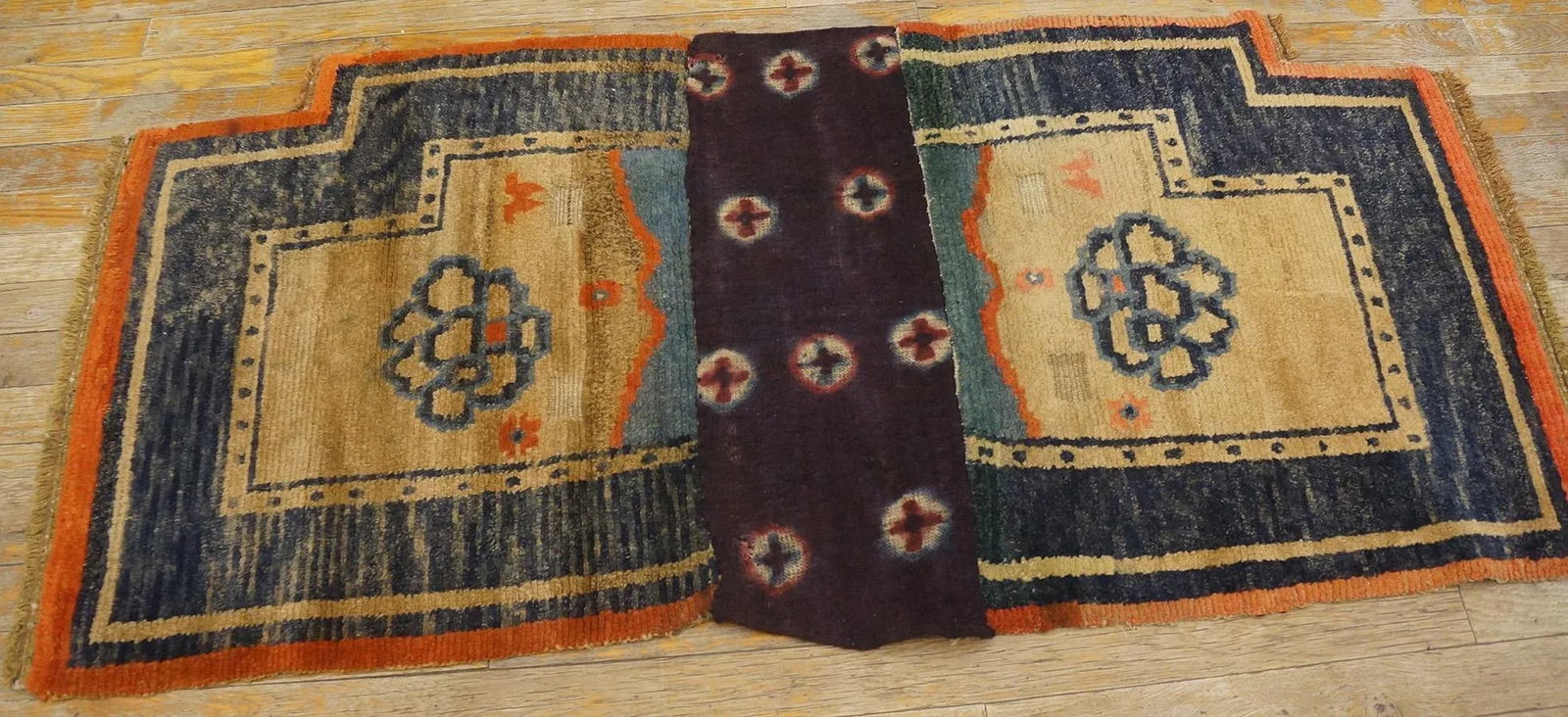Early 20th Chinese Tibetan Saddle Cover - 9