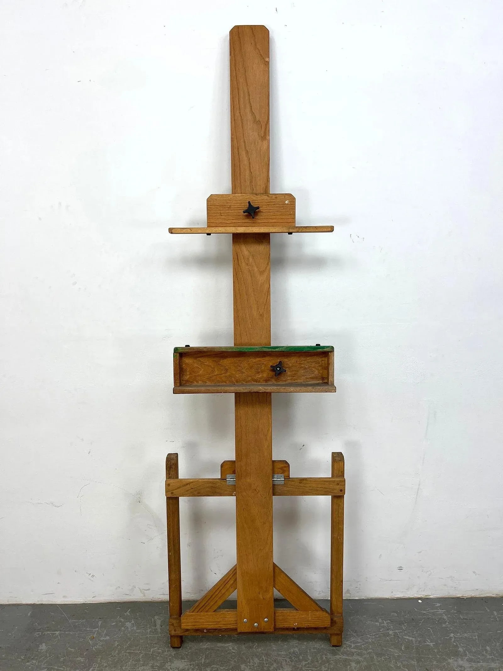 Vintage Tall Adjustable Artist Easel Painting Display - 2