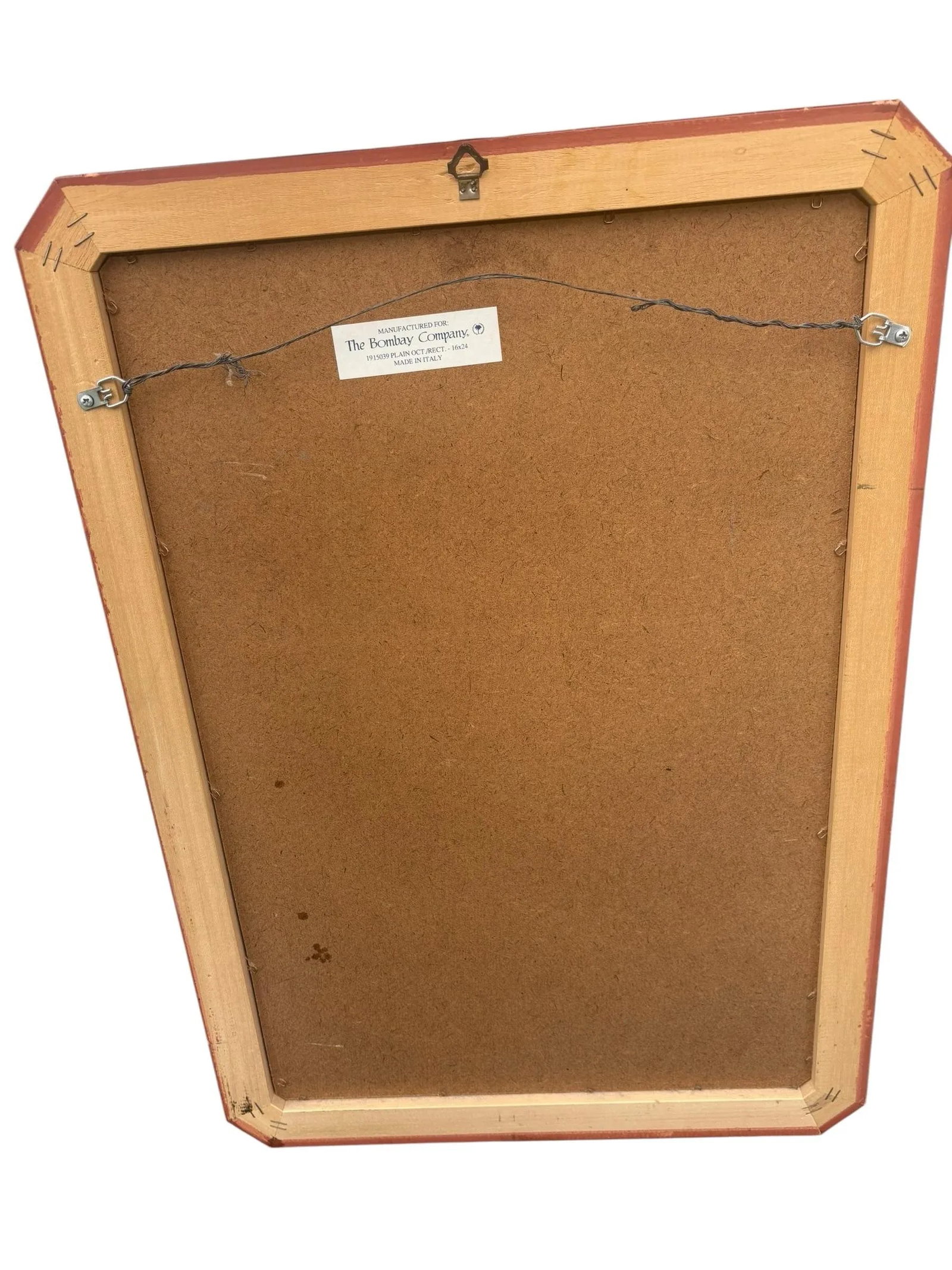 Late 20th Century Bombay Company Gold Gilt Wood Florentine Italian Beveled Mirror - 8