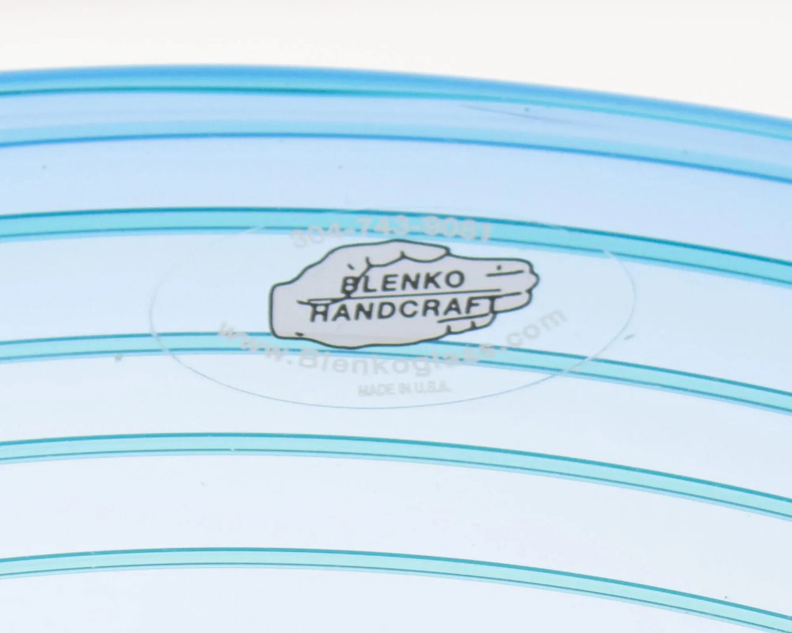 Richard Blenko 2000 Glass Compote - 4