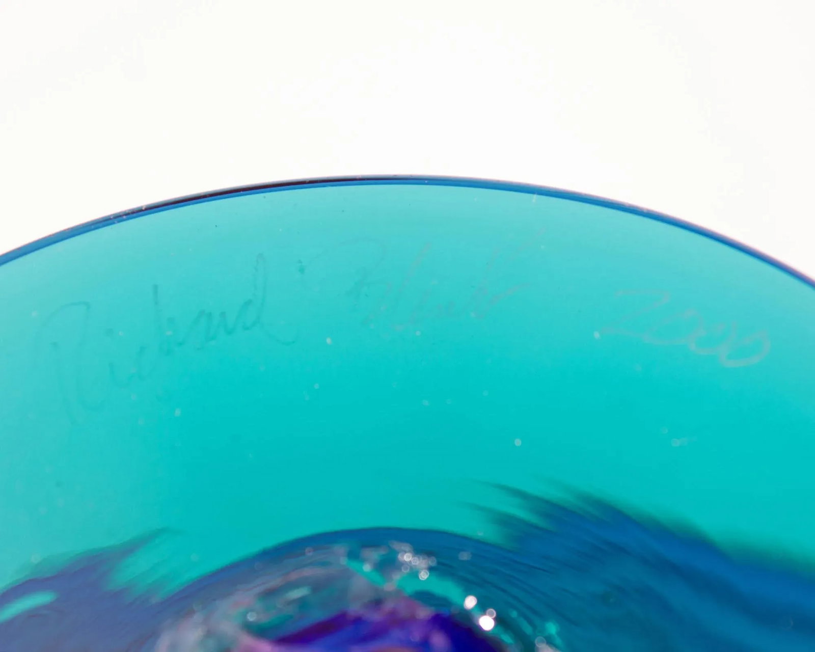 Richard Blenko 2000 Glass Compote - 5