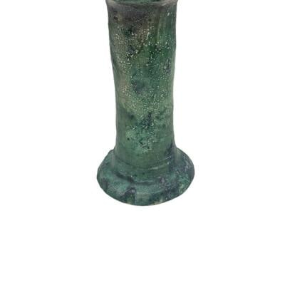 Moroccan Tamegroute Glazed Candlestick Holder - 2