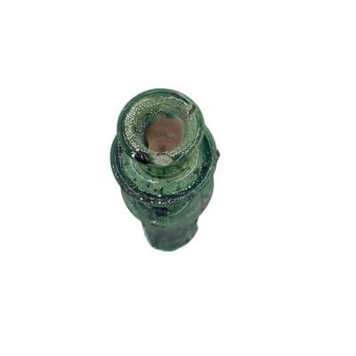 Moroccan Tamegroute Glazed Candlestick Holder - 4