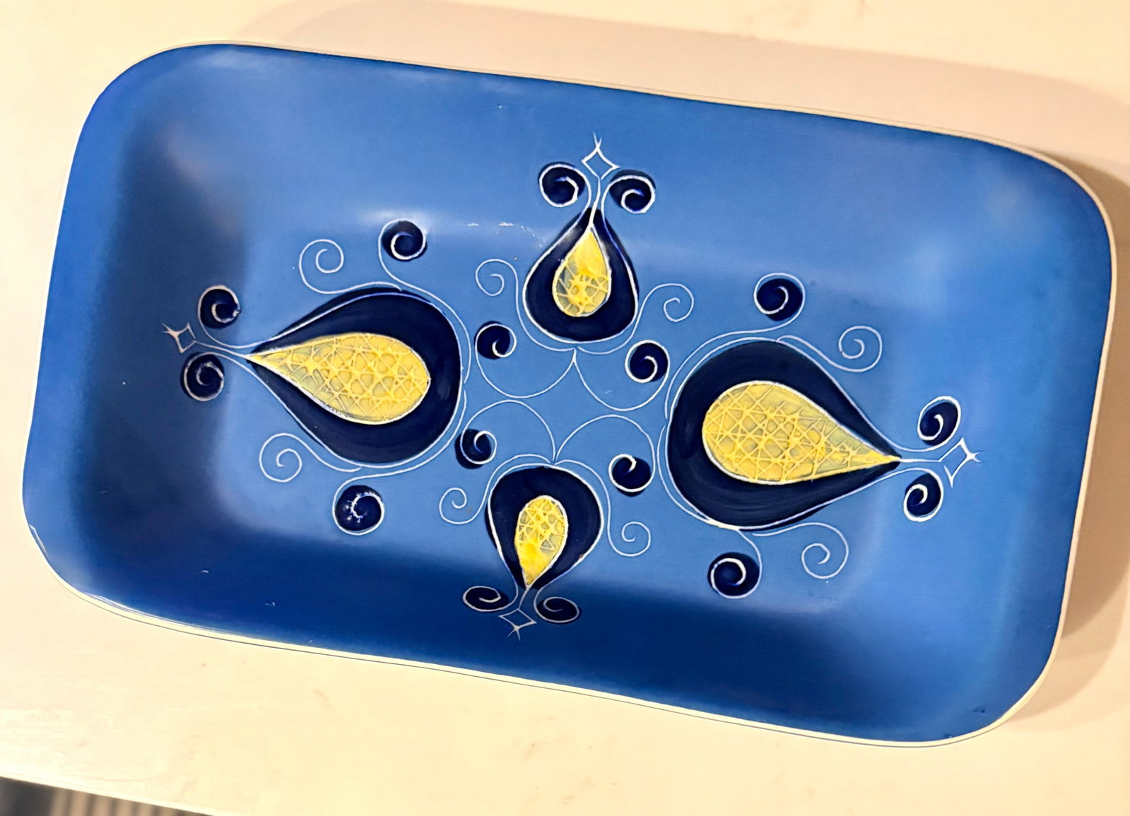 Jie Gantofta of Sweden Tear Drop Serving Dish - 6