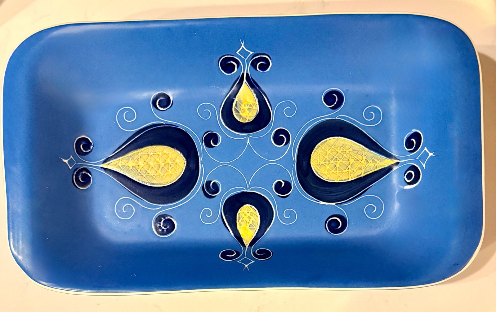 Jie Gantofta of Sweden Tear Drop Serving Dish - 8