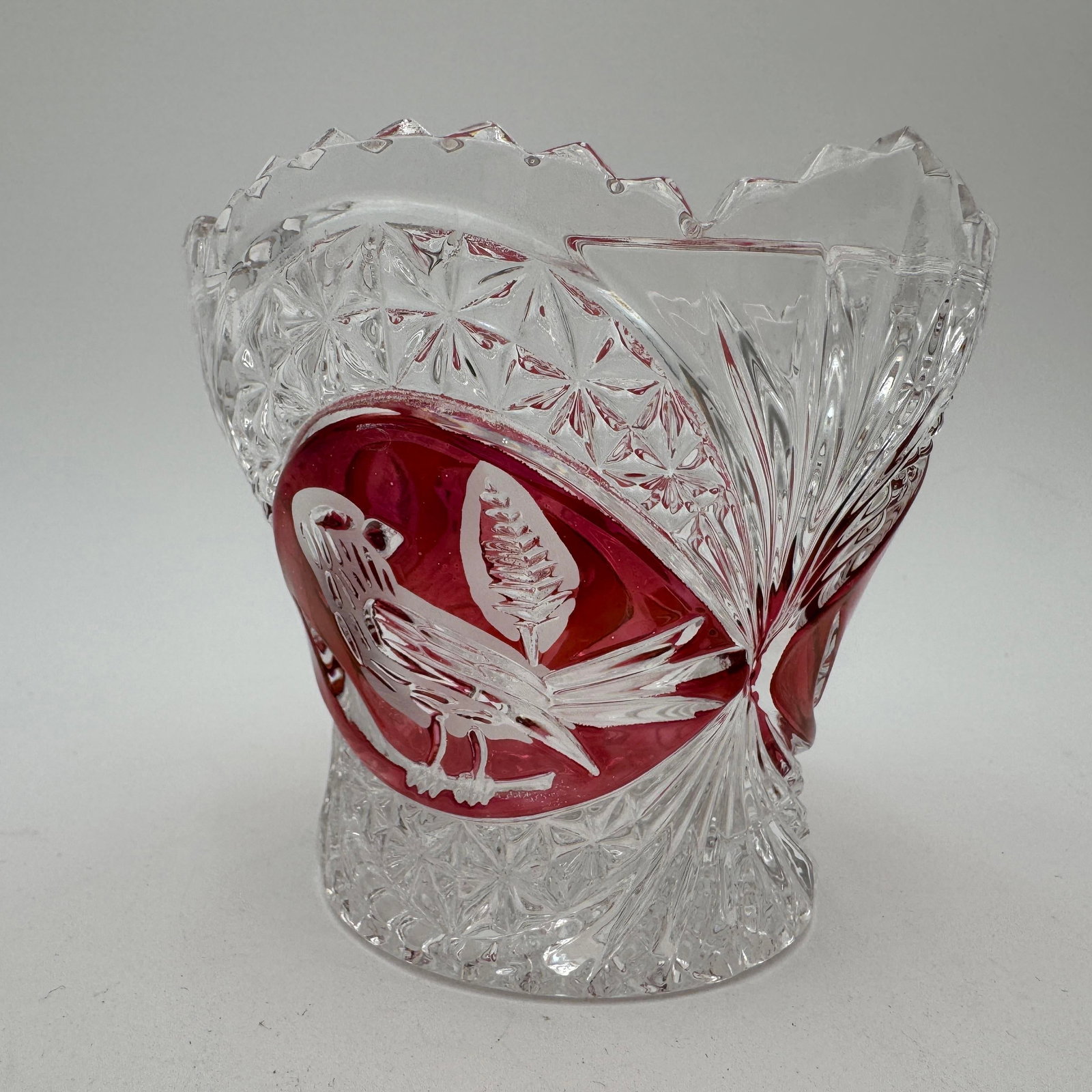 Byrdes Collection Jam/Jelly Jar Base by Hofbauer 24% Lead Crystal - 3