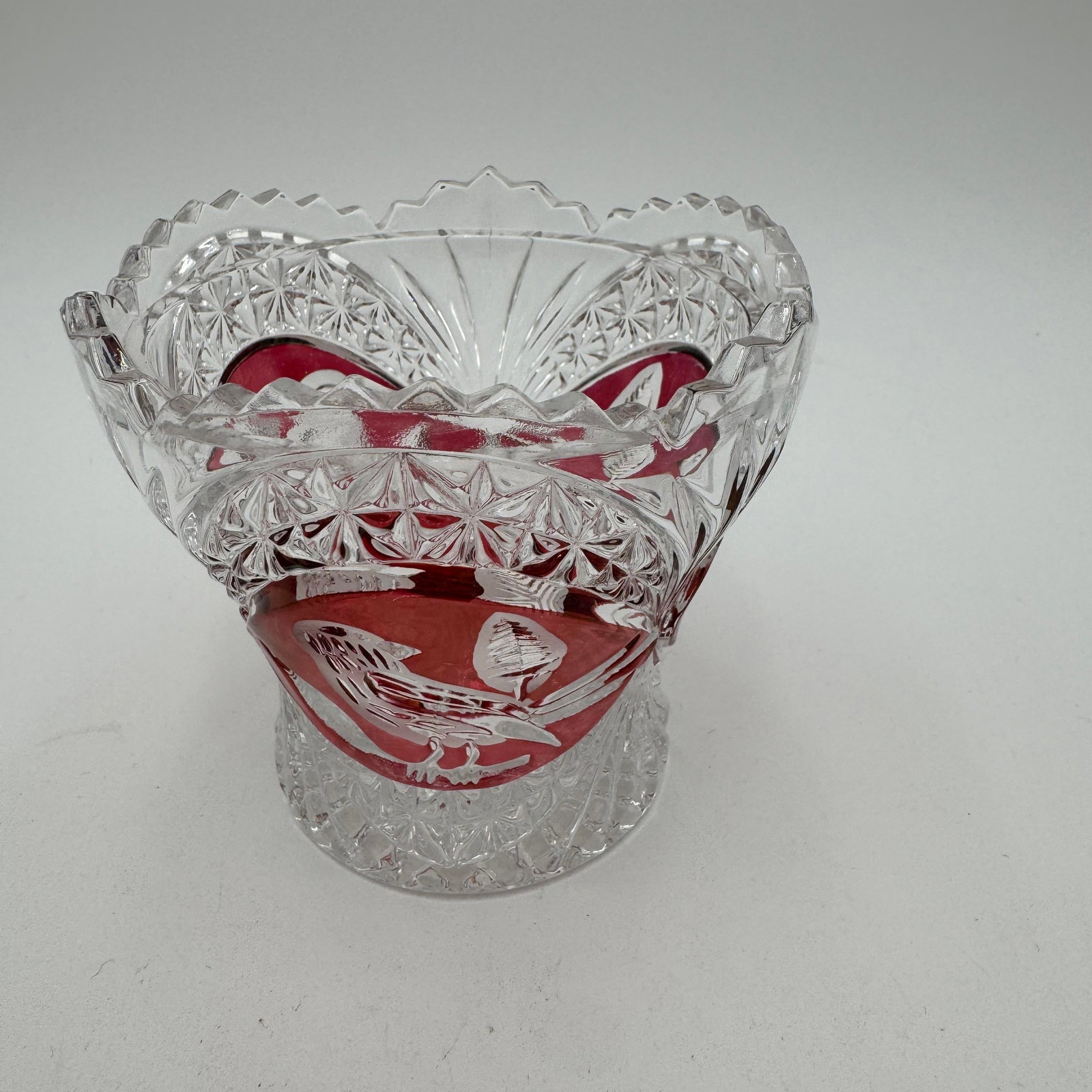 Byrdes Collection Jam/Jelly Jar Base by Hofbauer 24% Lead Crystal - 4