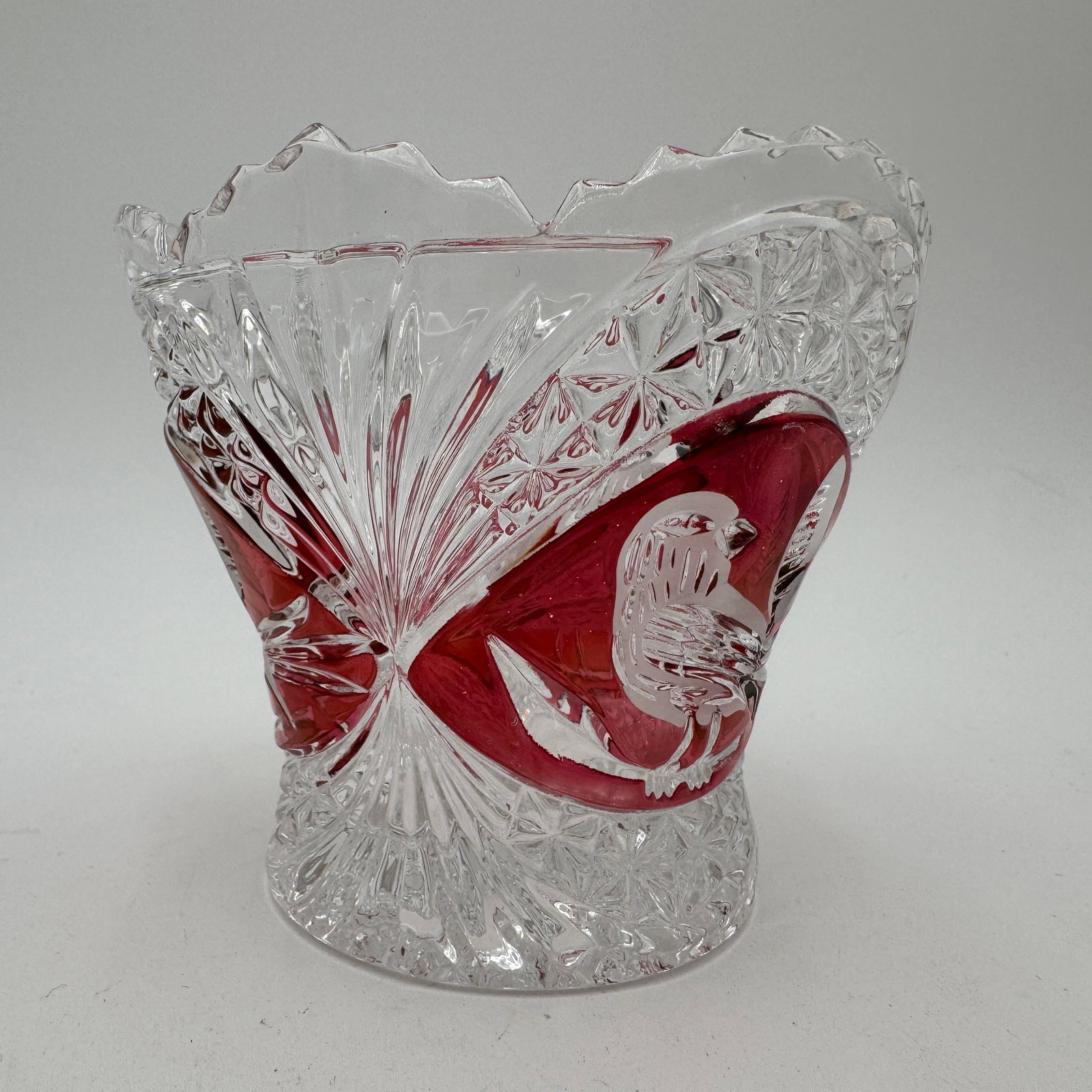 Byrdes Collection Jam/Jelly Jar Base by Hofbauer 24% Lead Crystal - 5