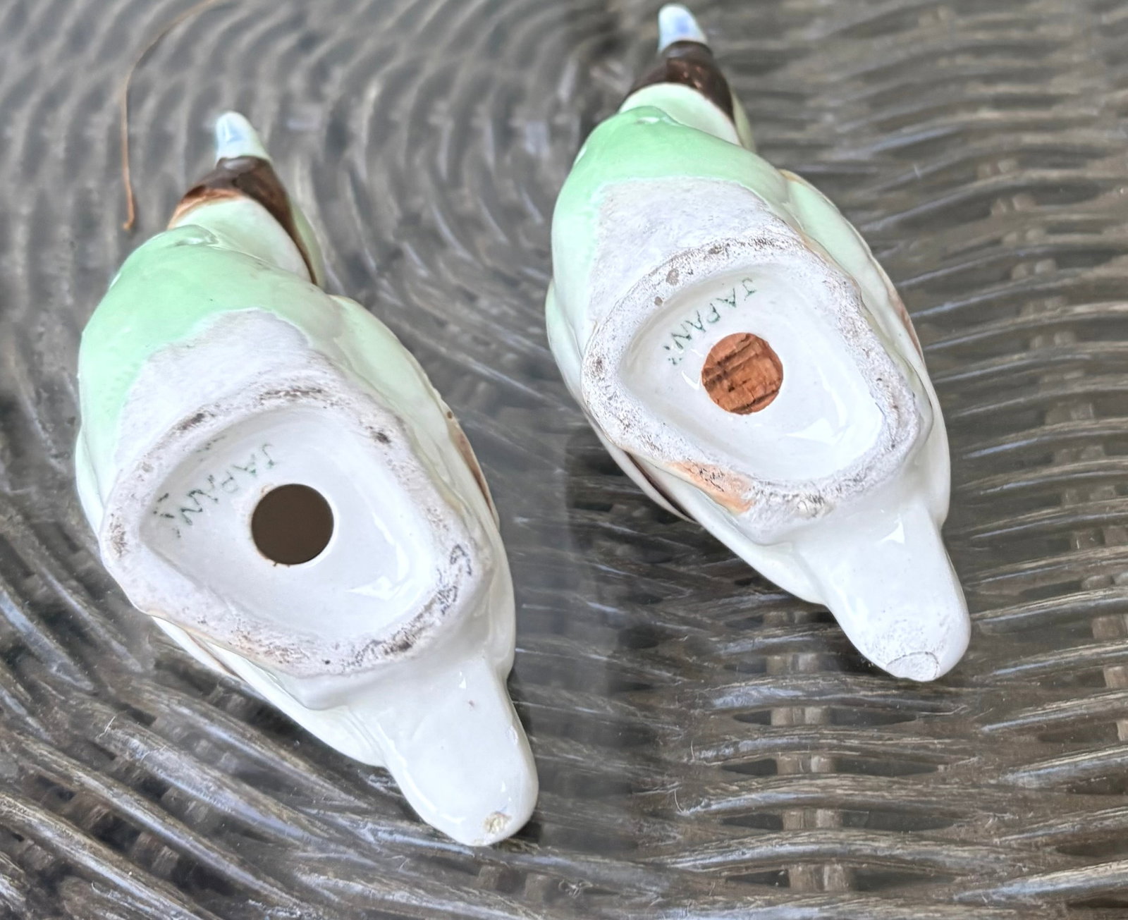 Mid Century Modern Hand Painted Duck Salt and Pepper Shakers - 5