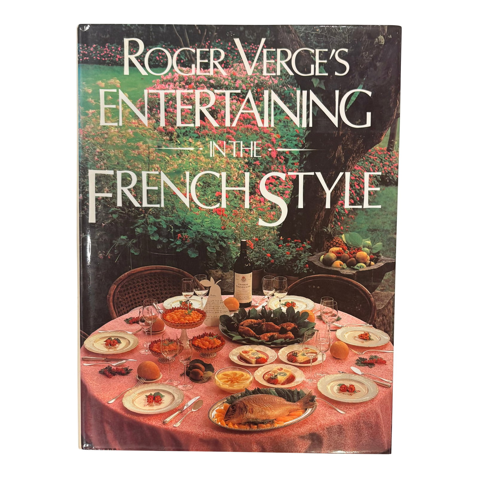 Roger Verge's Entertaining in the French Style, First Edition: Perfect for entertaining this holiday season! When the French entertain at home, elegance and sophistication are combined with seeming effortlessness. The aim is to put family and friends at ease,
