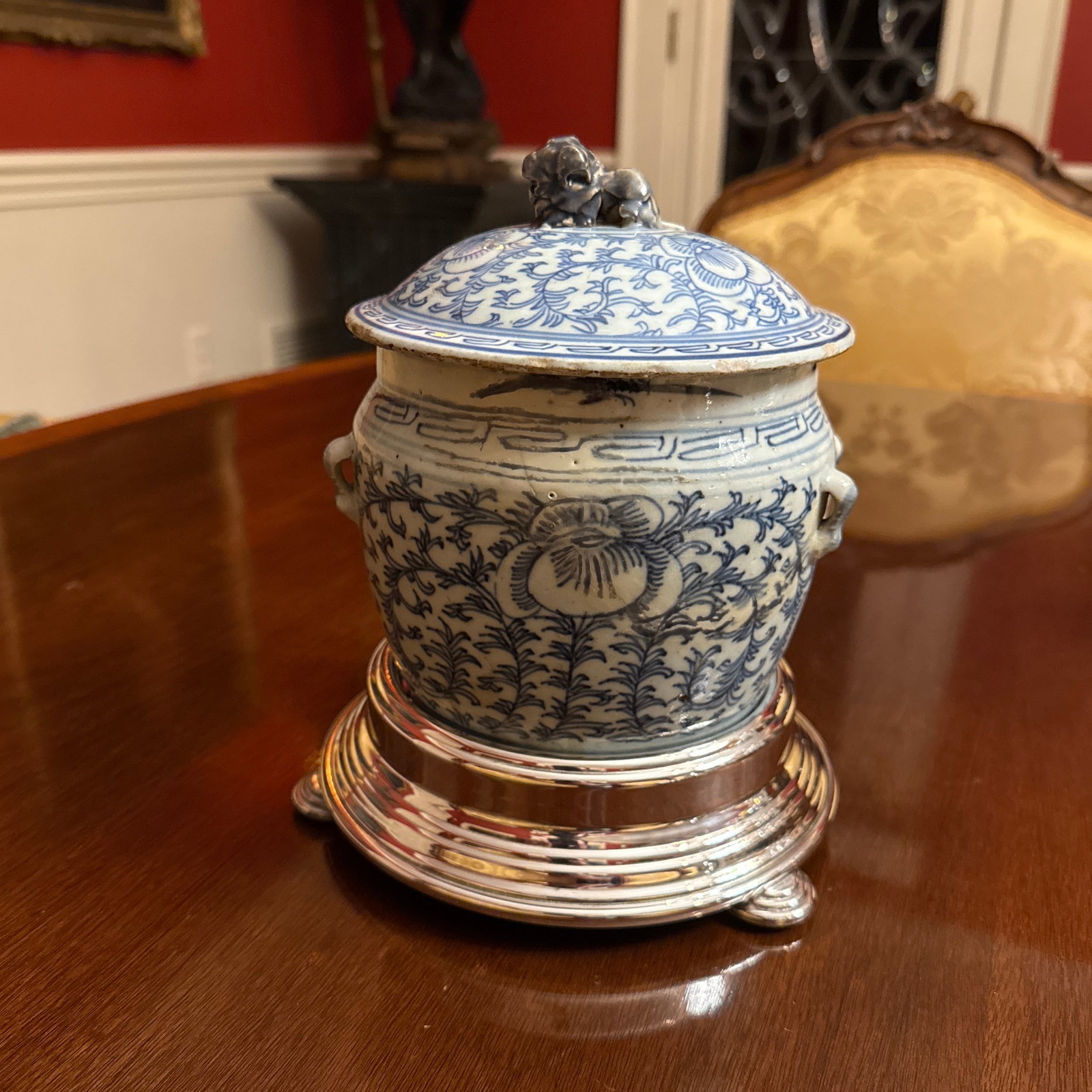 Silverplated Display Stand or Bowl Stand - 2