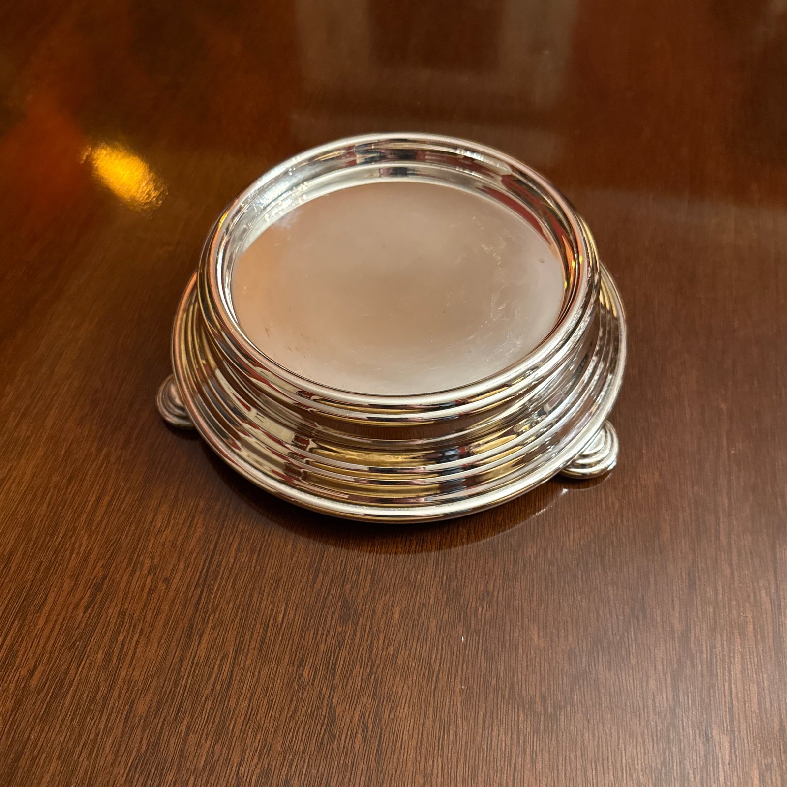 Silverplated Display Stand or Bowl Stand - 3
