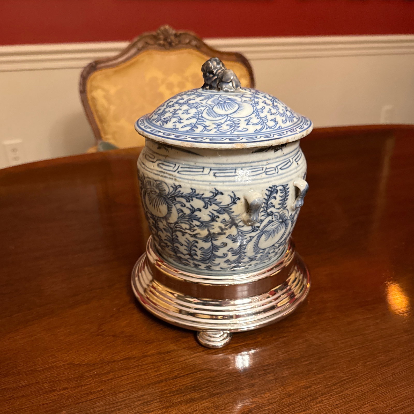 Silverplated Display Stand or Bowl Stand - 5