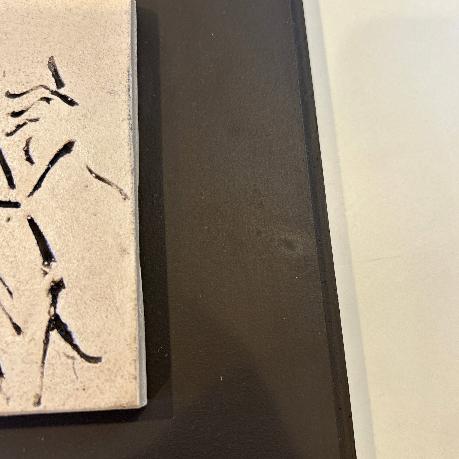 Incised Drawing/Sculptural Panel Attributed to David Bryce - 5