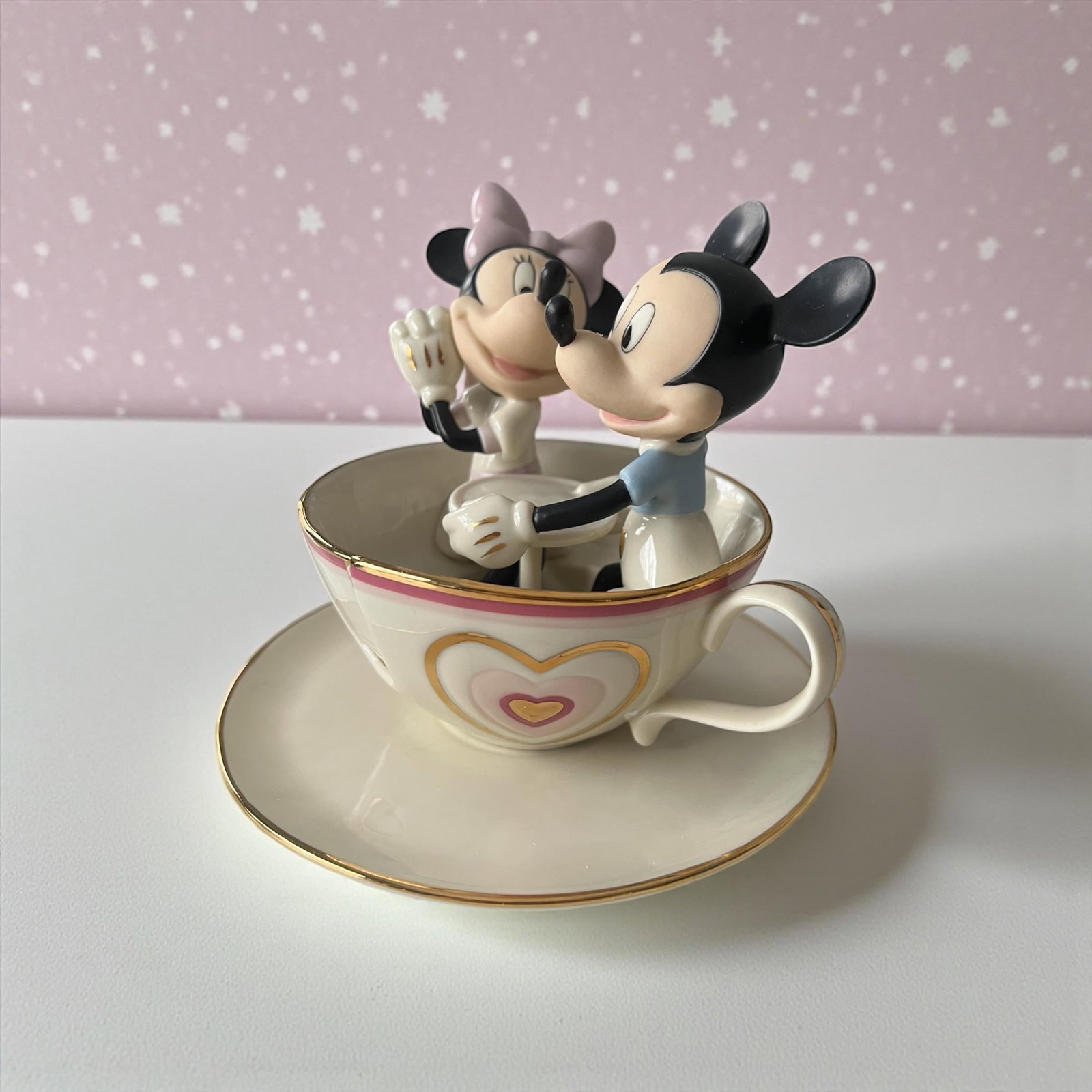 Lenox Disney "Mickey's Teacup Twirl" Figurine - Rare Vintage Collectible - 2