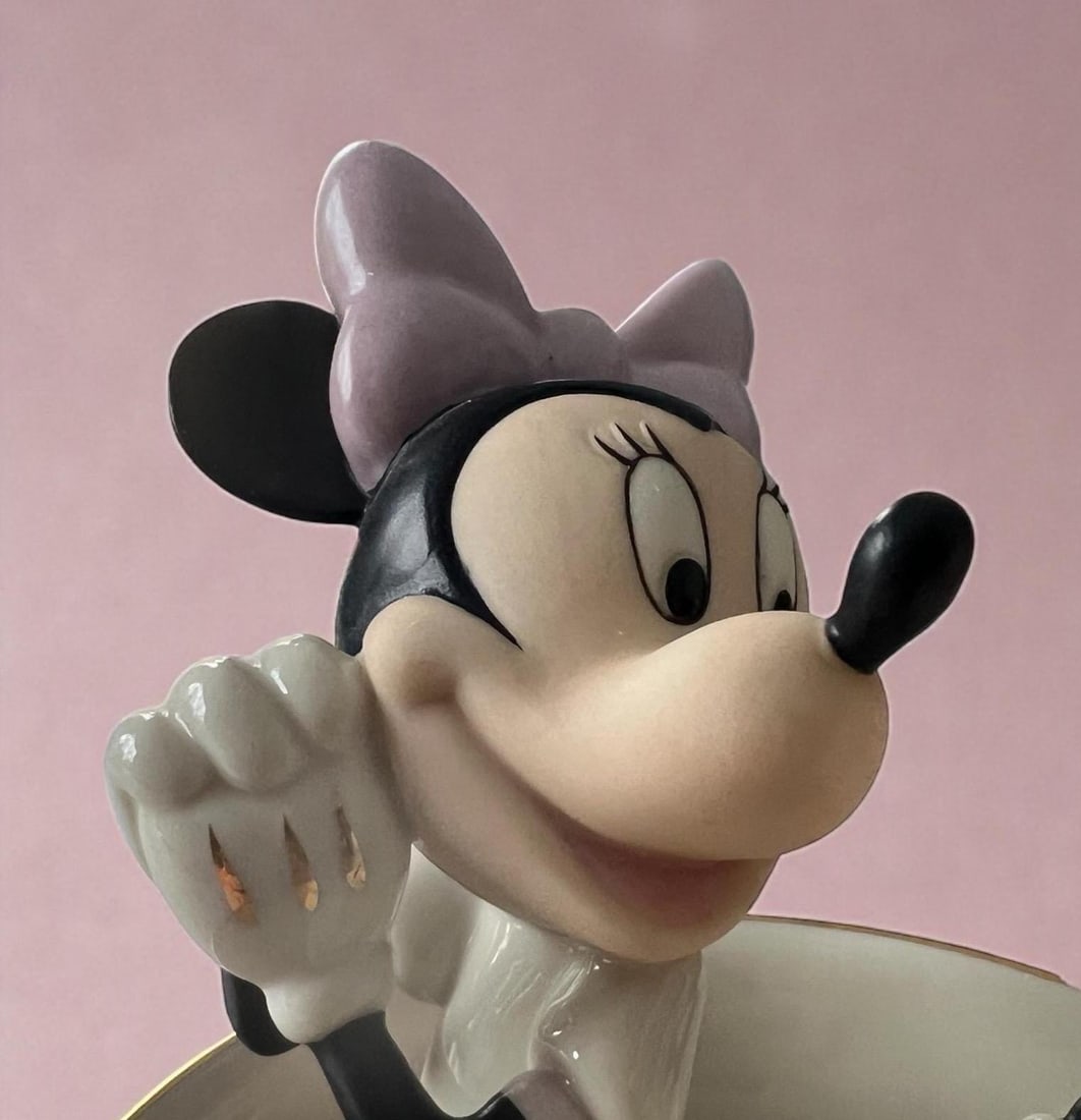 Lenox Disney "Mickey's Teacup Twirl" Figurine - Rare Vintage Collectible - 7