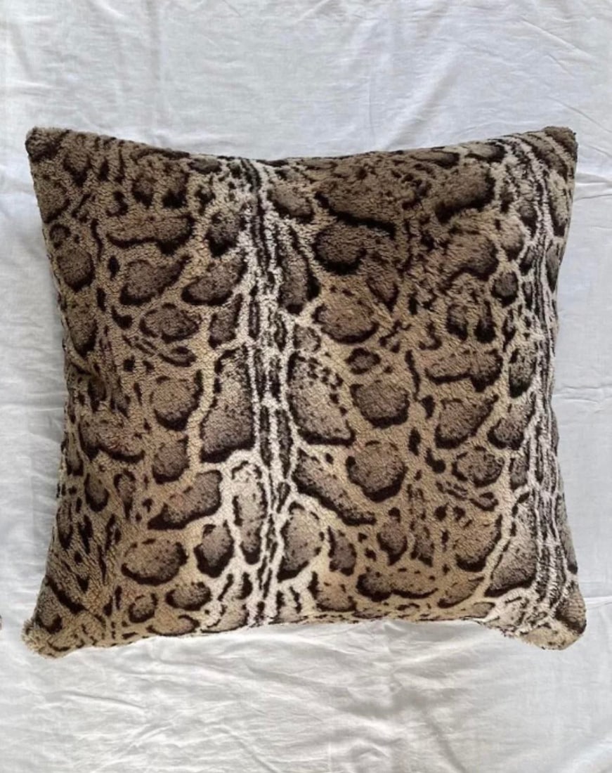 Etro Home XL Italian Leopard Pillow - 3