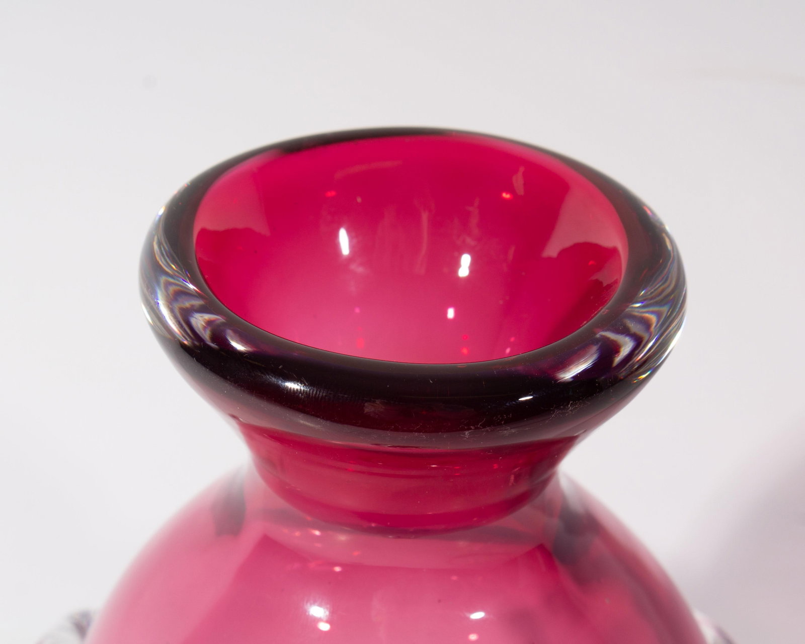 Sergio Pagnin Chalet Rubina Glass Vase - 4