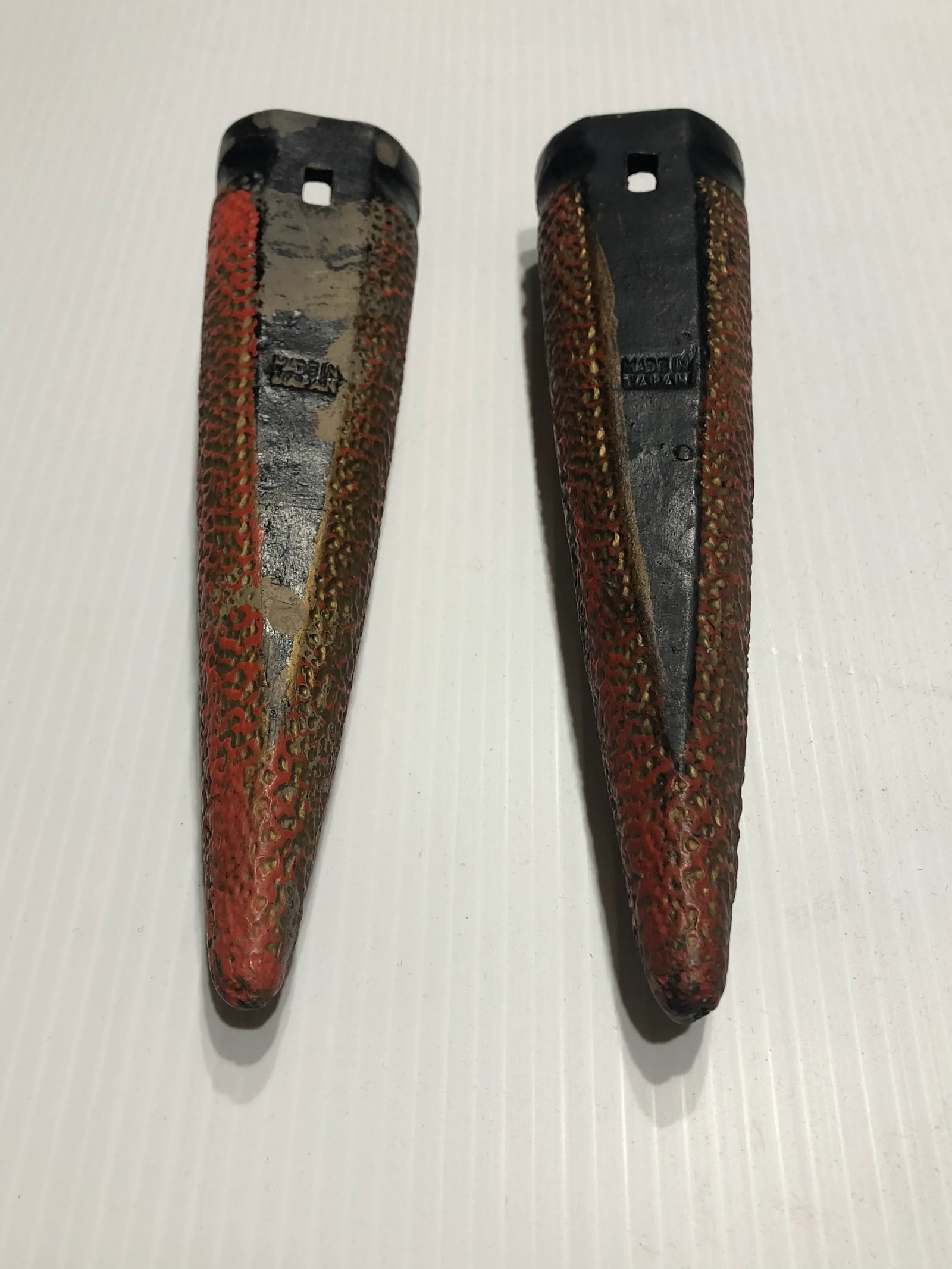 Japanese Cone Shaped Wall Pockets - a Pair - 4