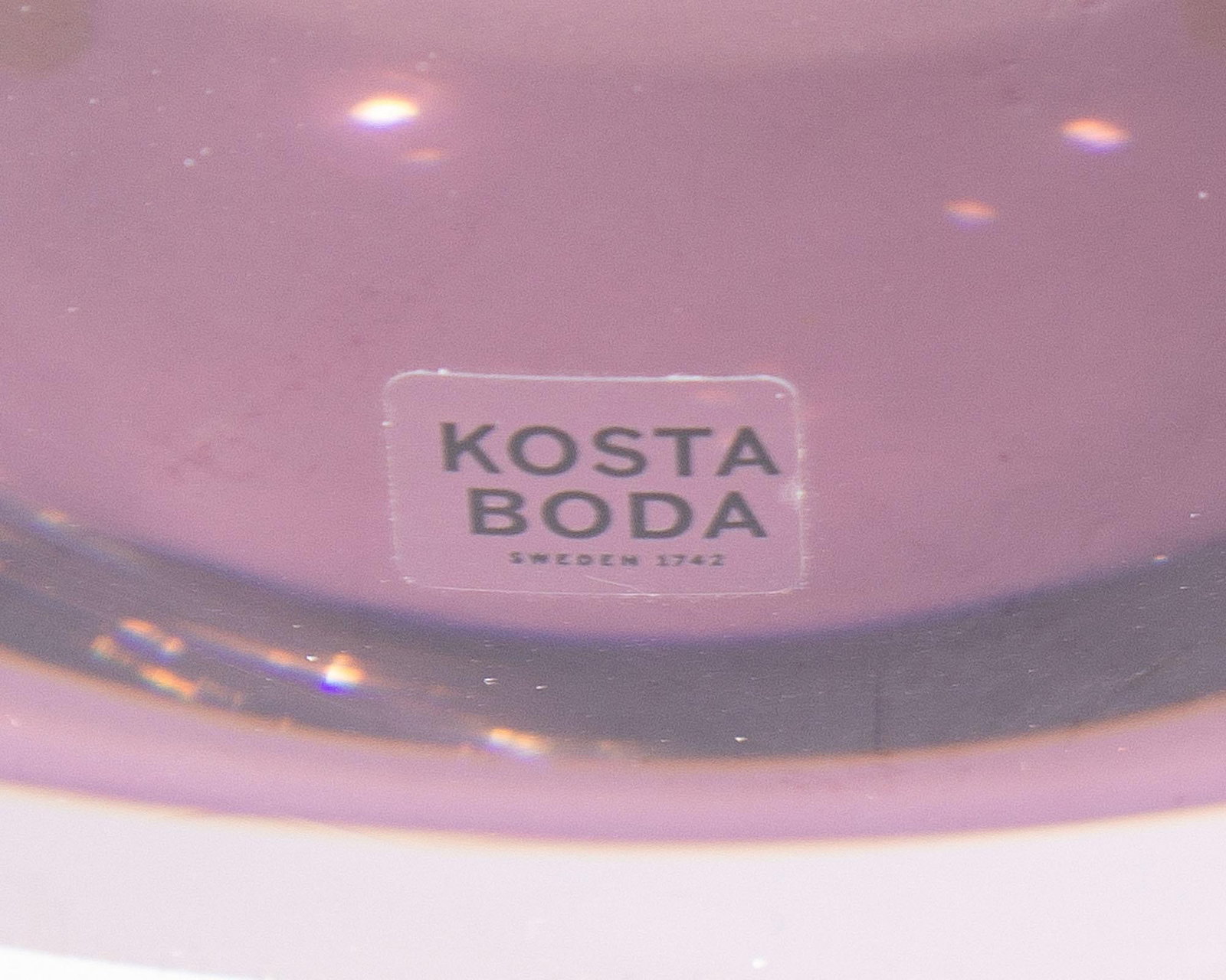 Goran Warff Kosta Boda "Opus" Glass Vase - 4
