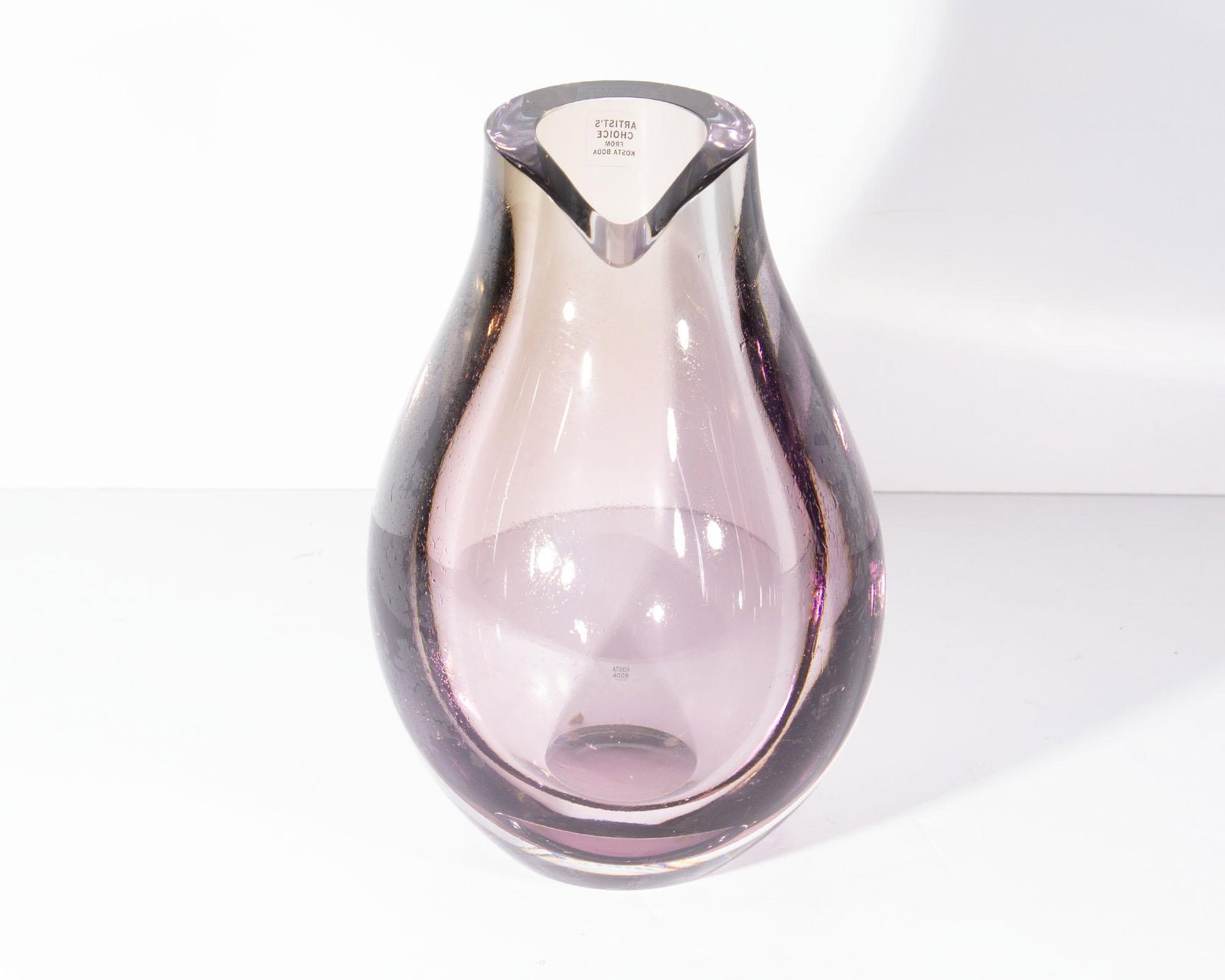 Goran Warff Kosta Boda "Opus" Glass Vase - 5