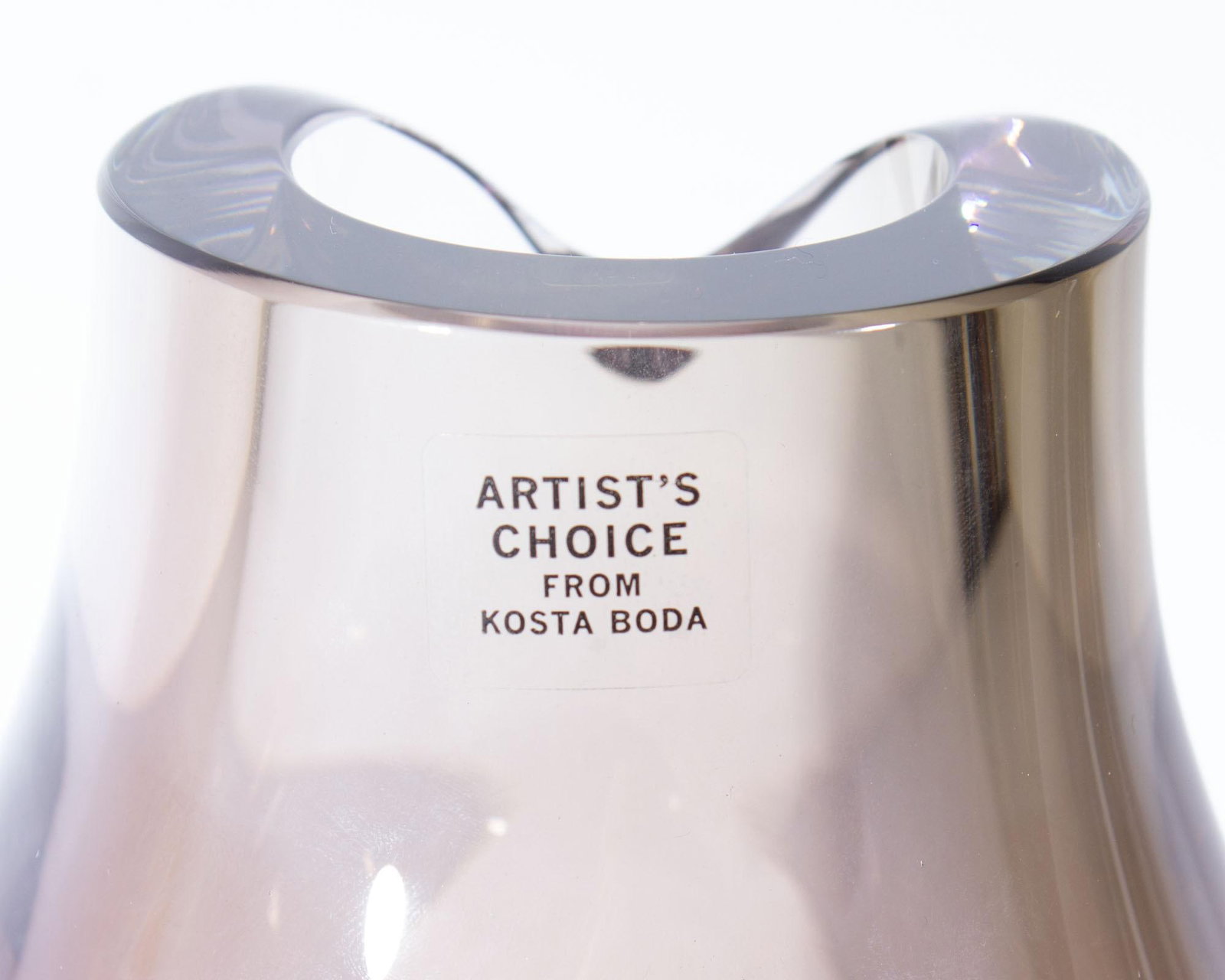 Goran Warff Kosta Boda "Opus" Glass Vase - 6