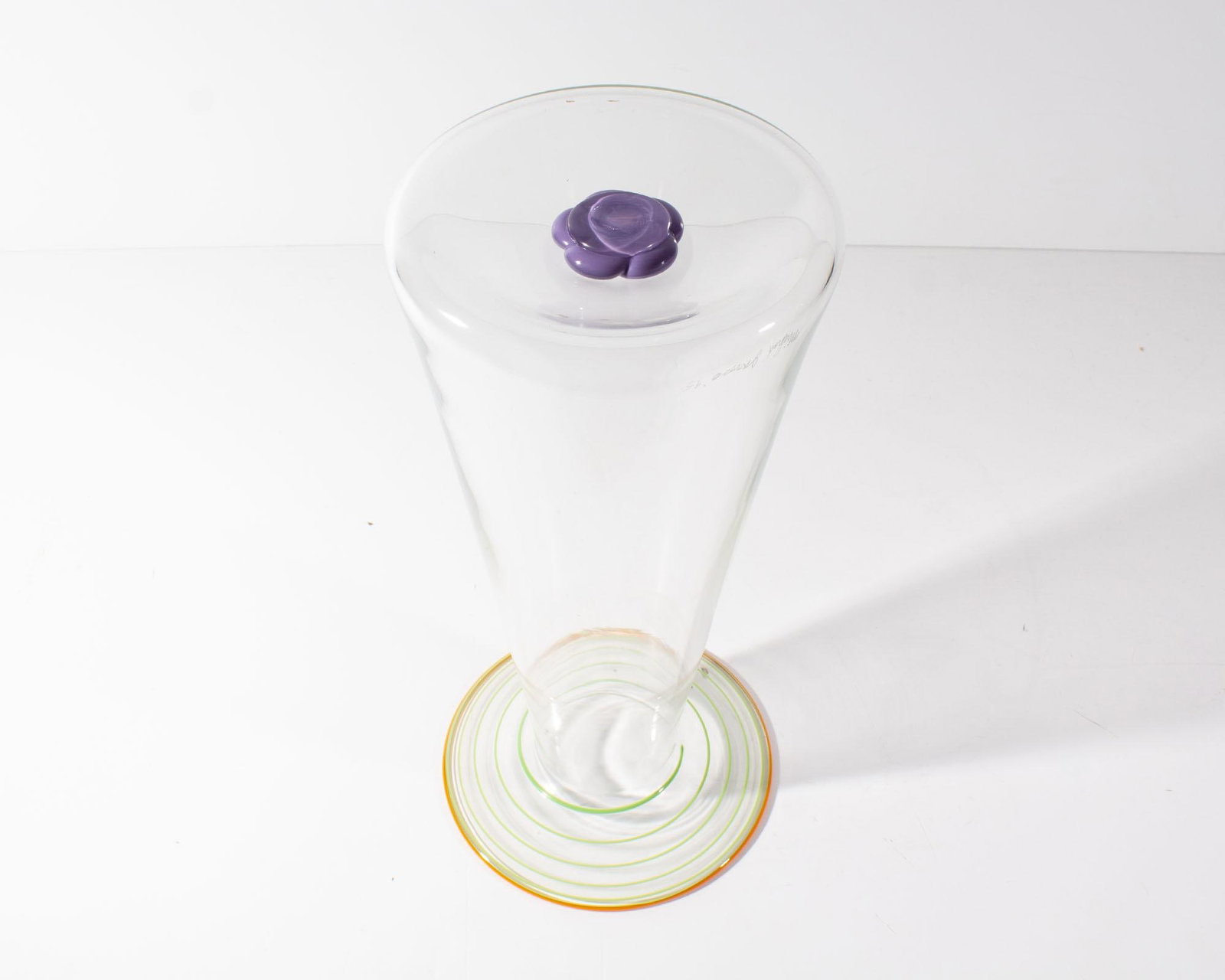 1995 Art Glass Vase by Michael Jaross - 5