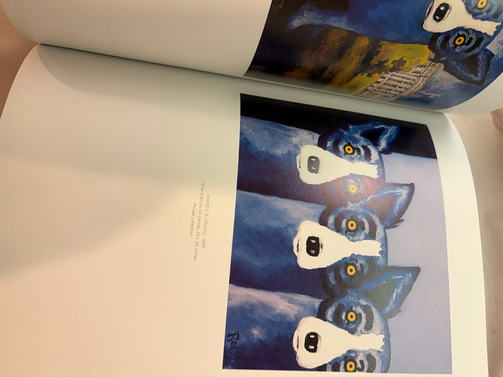 1944 The Art of George Rodrigue Blue Dog Softcover New Orleans Coffee Table Art Book - 9
