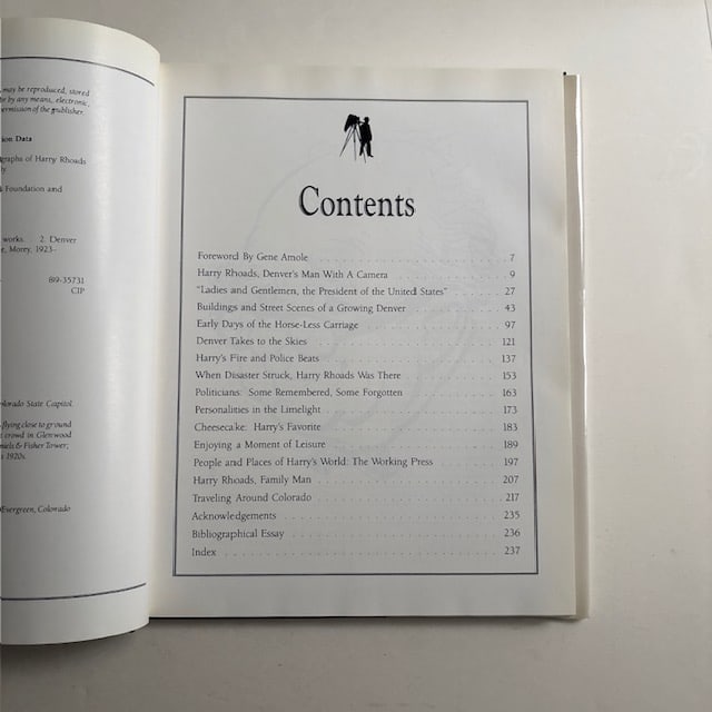 1980s Denver's Man With a Camera Harry Rhoads Photography Book - 4