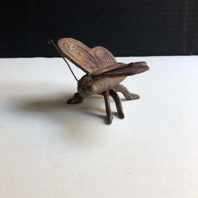 Mid 20th Century Iron Butterfly Outdoor Figurine - 3