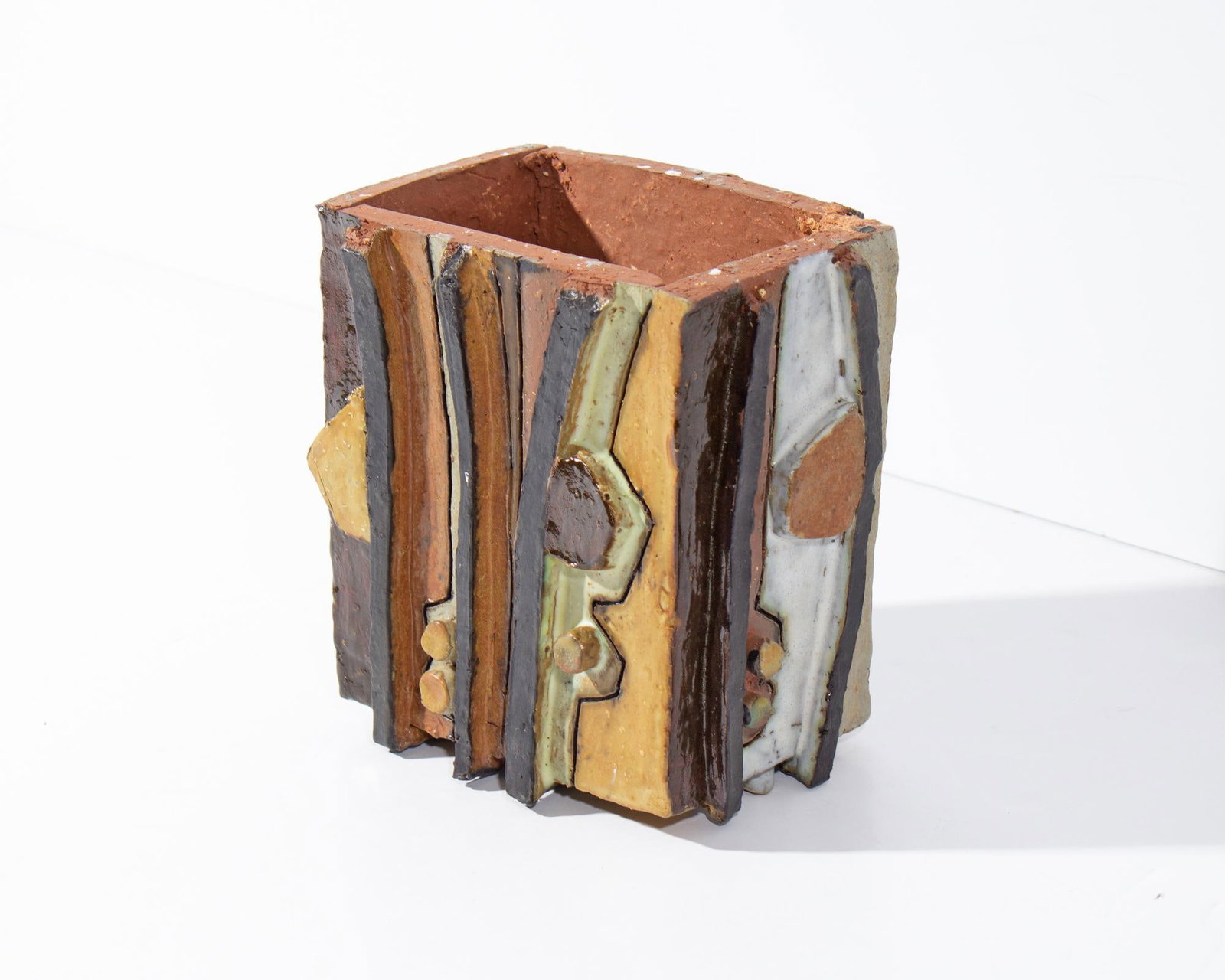 1967 Studio Pottery Vase by Mary Ann Wurst - 3