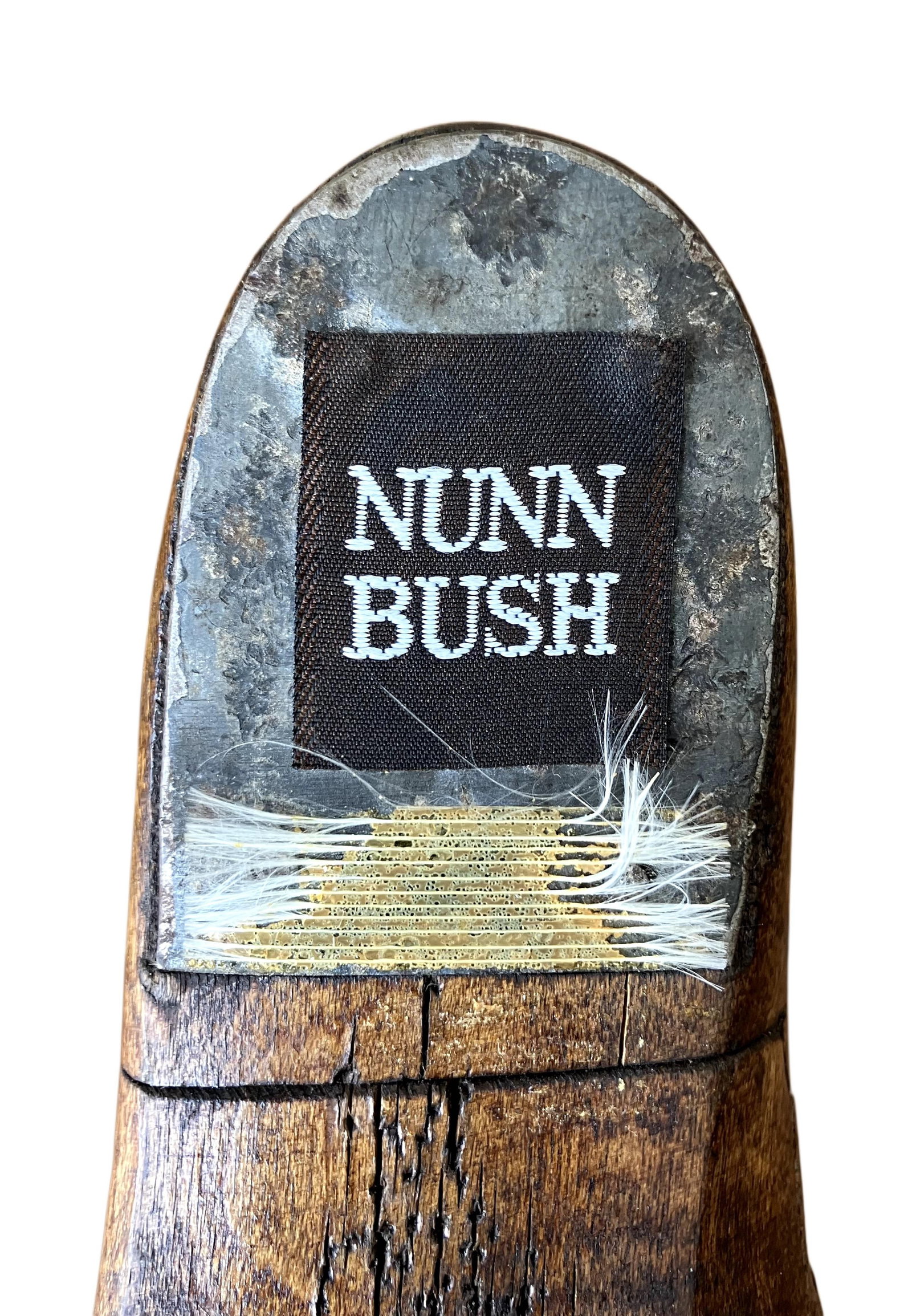 Vintage Nunn Bush Wooden Folk Art Decorated Shoe Form - 3