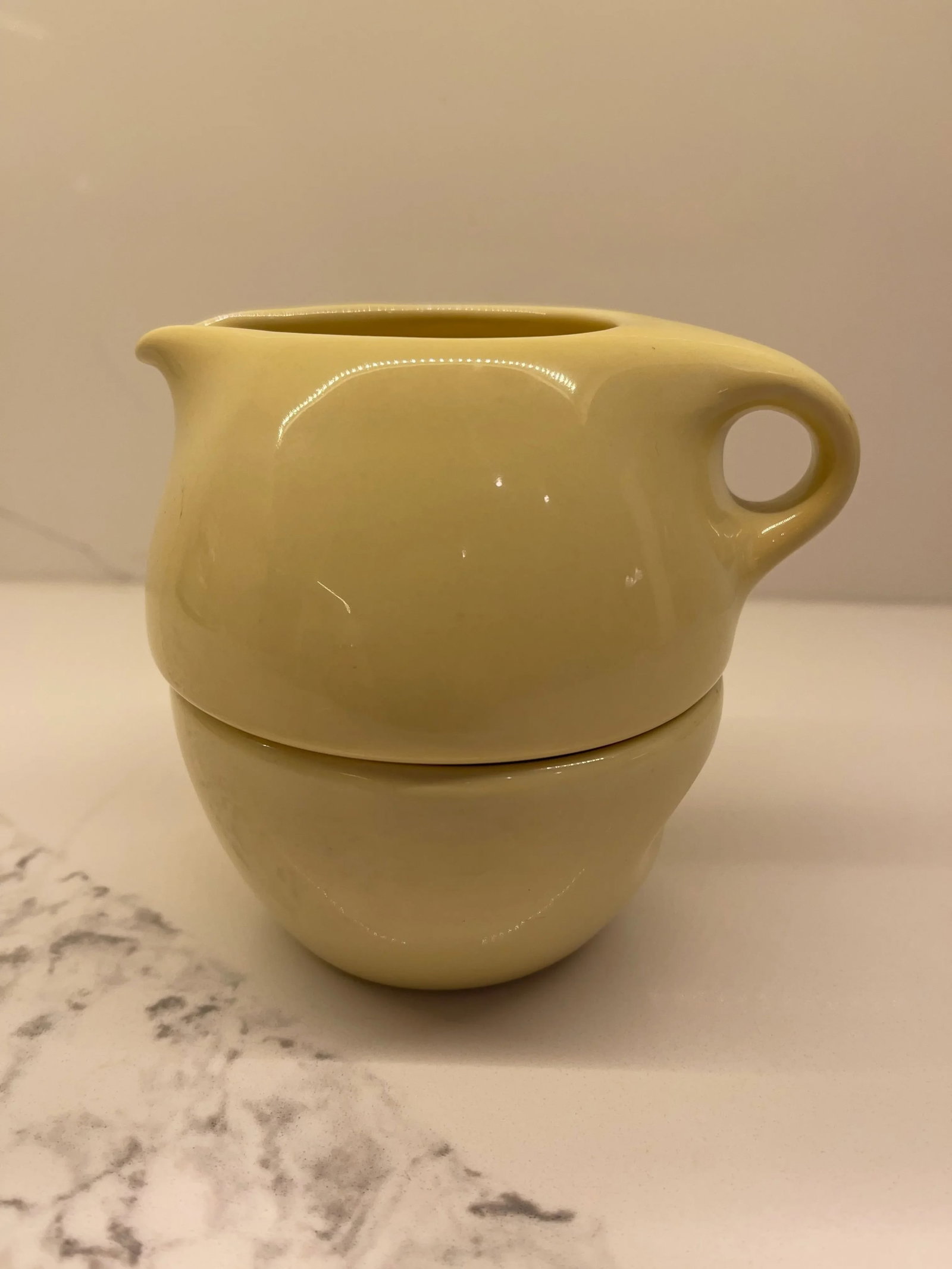 1940s Russel Wright Creamer & Sugar Set- 2 Pieces - 9