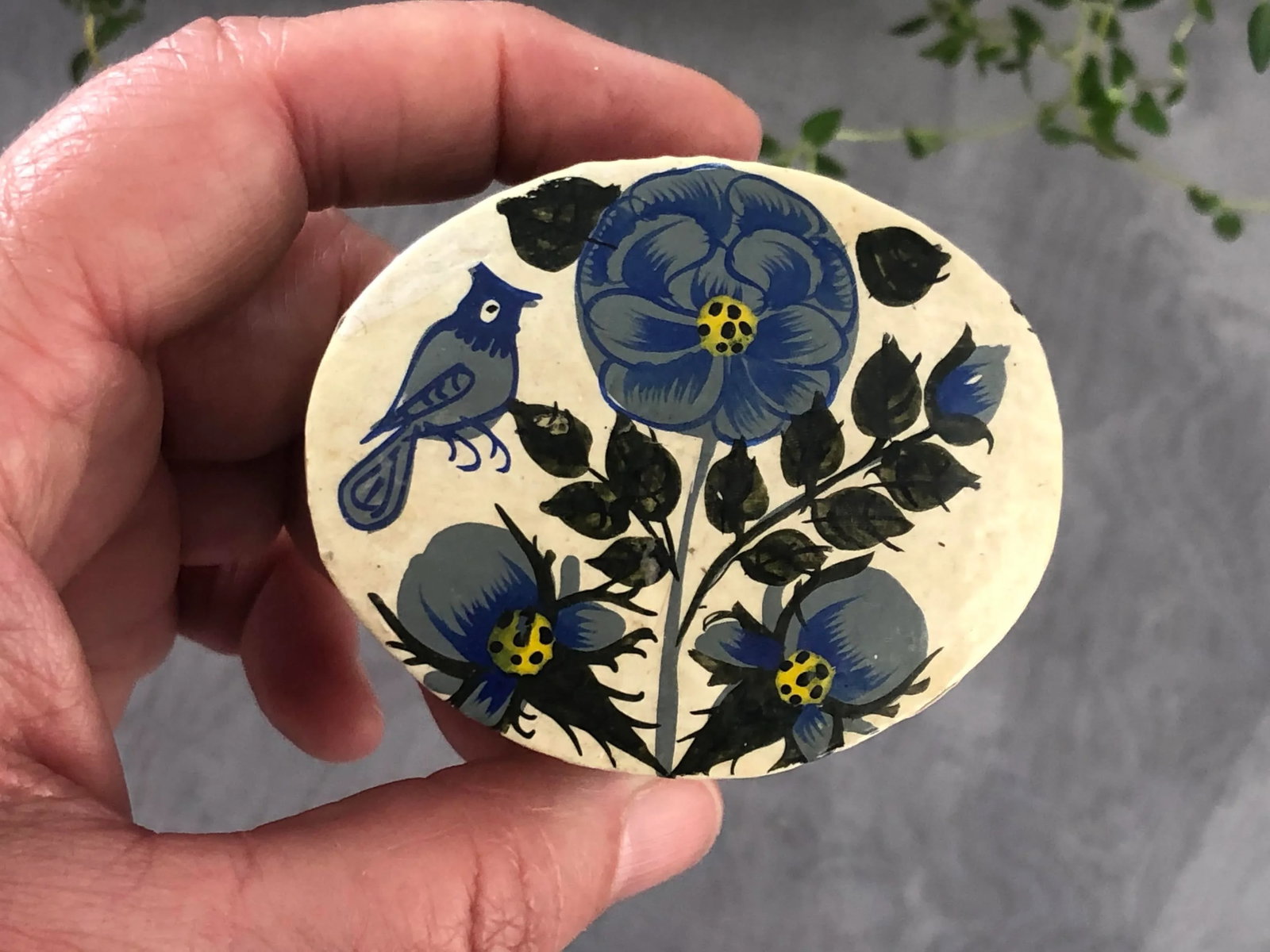 Decorative Paper Mache Lacquerware Box - 11
