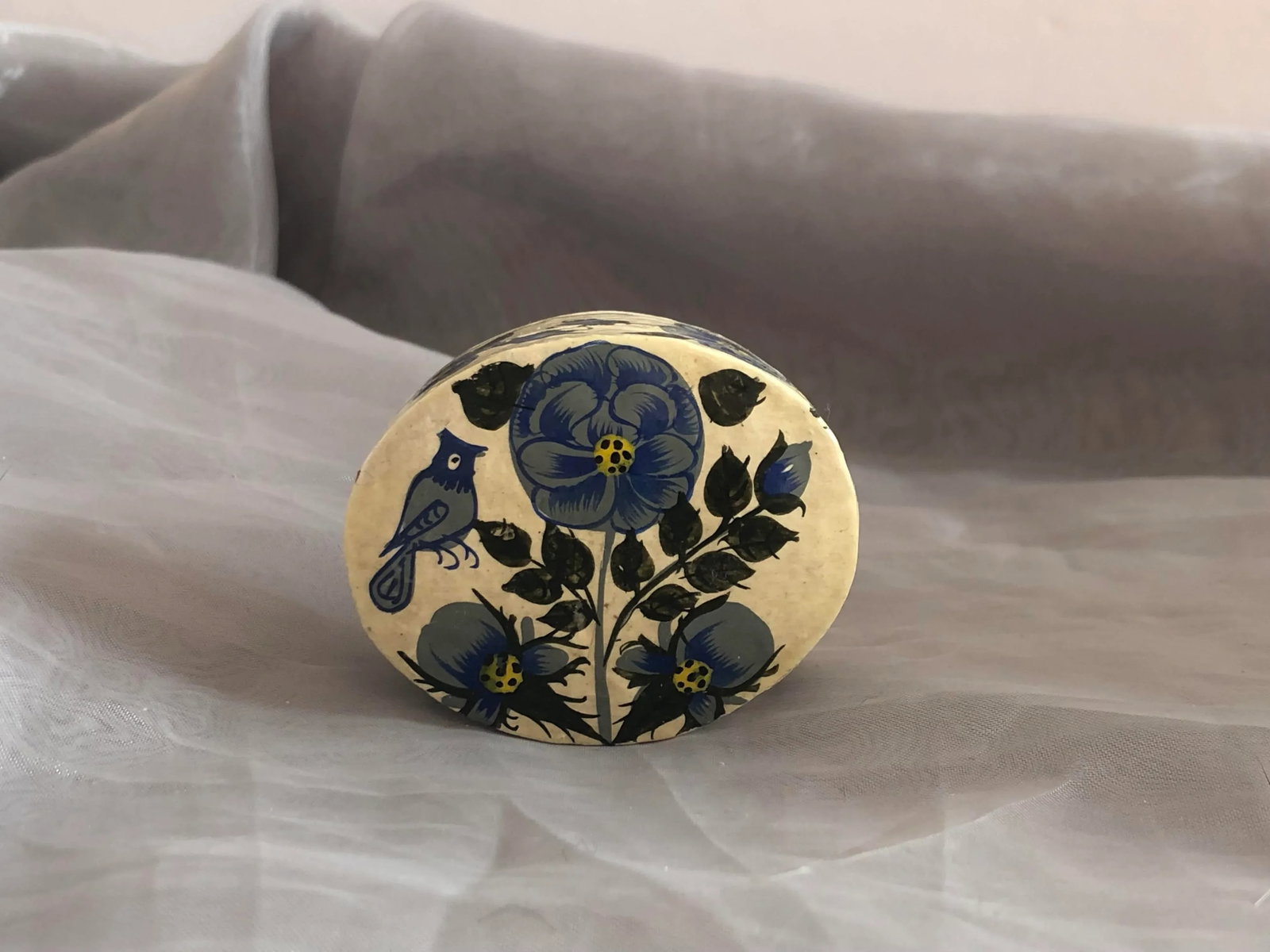Decorative Paper Mache Lacquerware Box - 2