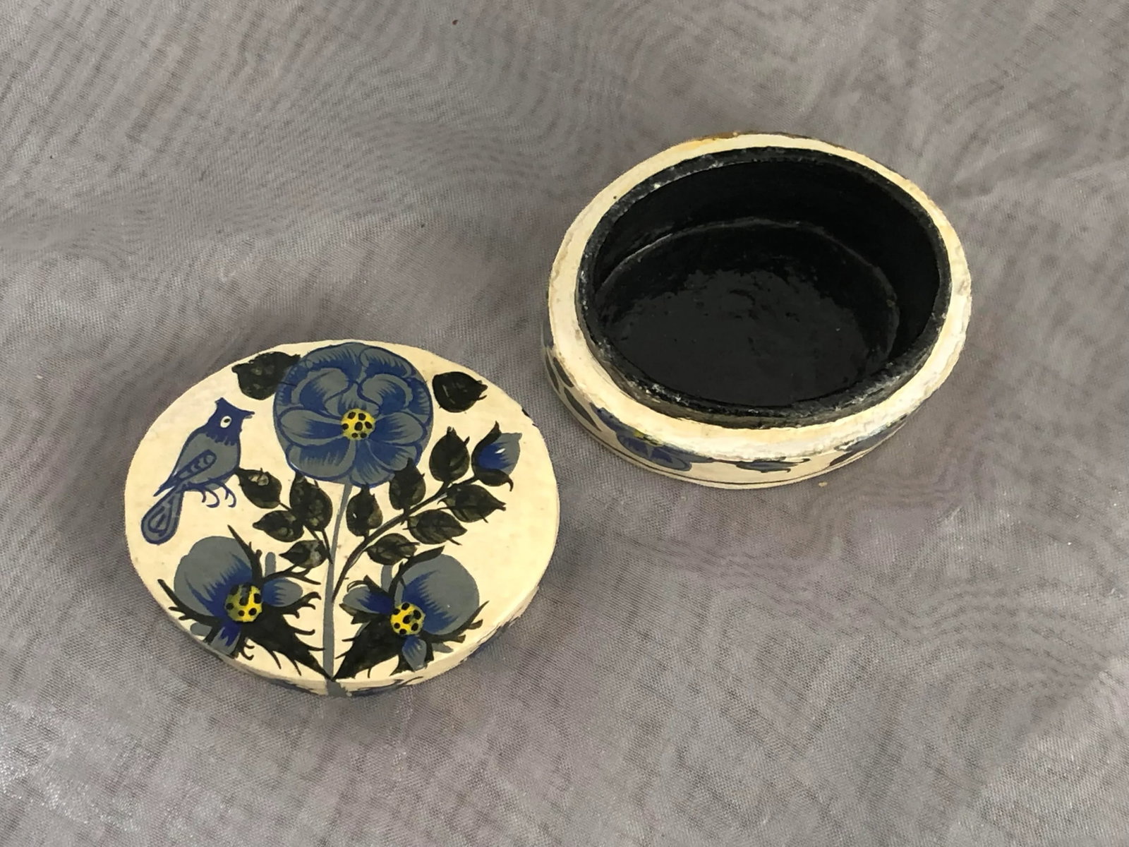 Decorative Paper Mache Lacquerware Box - 7