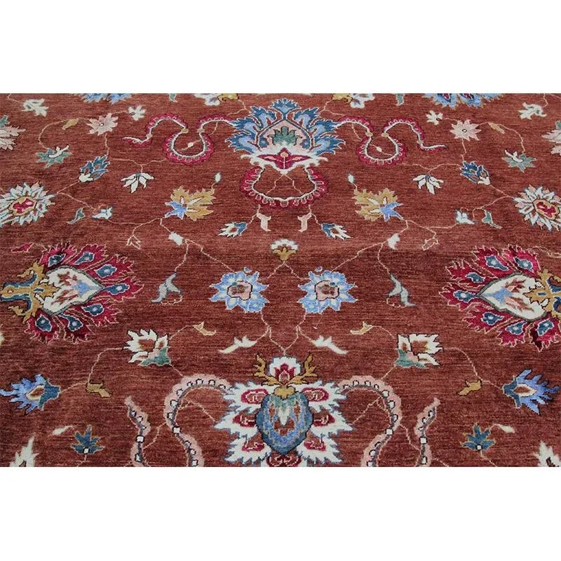 Handwoven Heriz Style Area Rug 11'10" X 14'5'' - 8