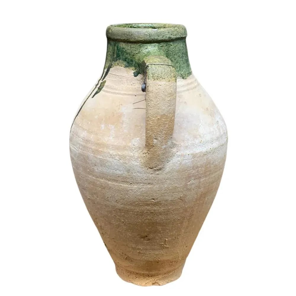 Vintage Turkish Terracotta Oil Jar - 2