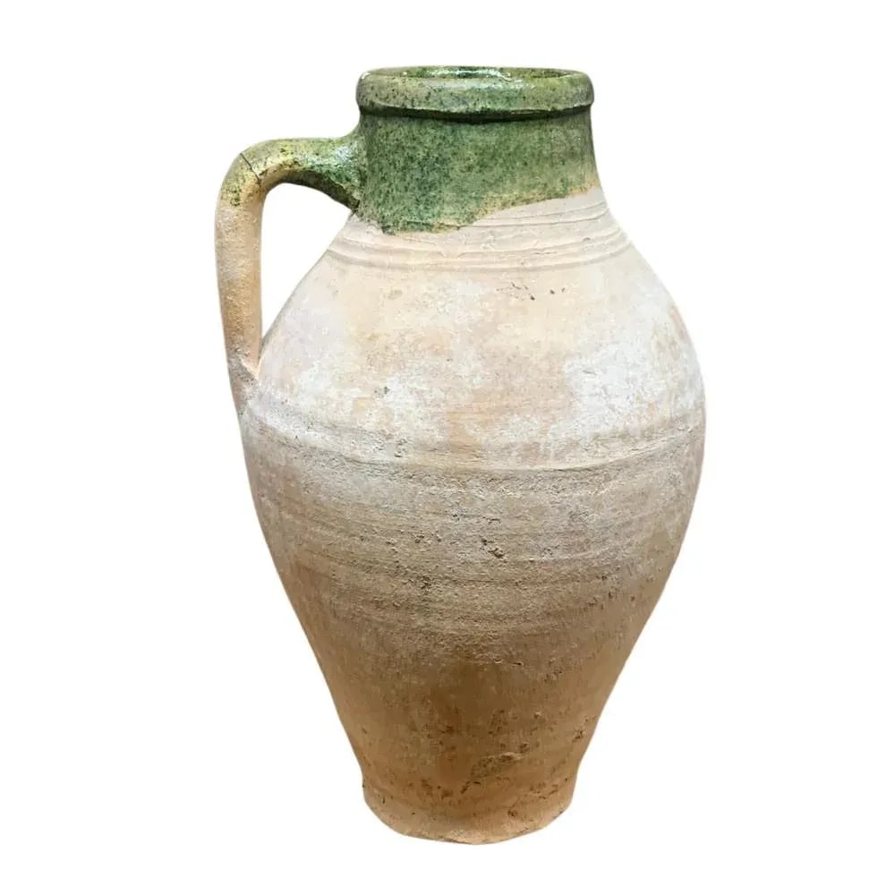 Vintage Turkish Terracotta Oil Jar - 3
